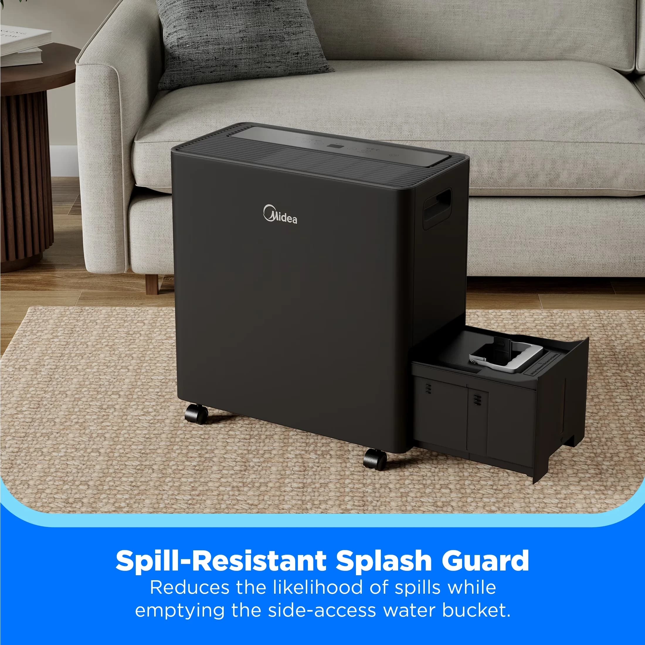Efficient Dehumidifier with Smart Technology Capable, Automatic Shut-Off - Black Model 0FC3F9