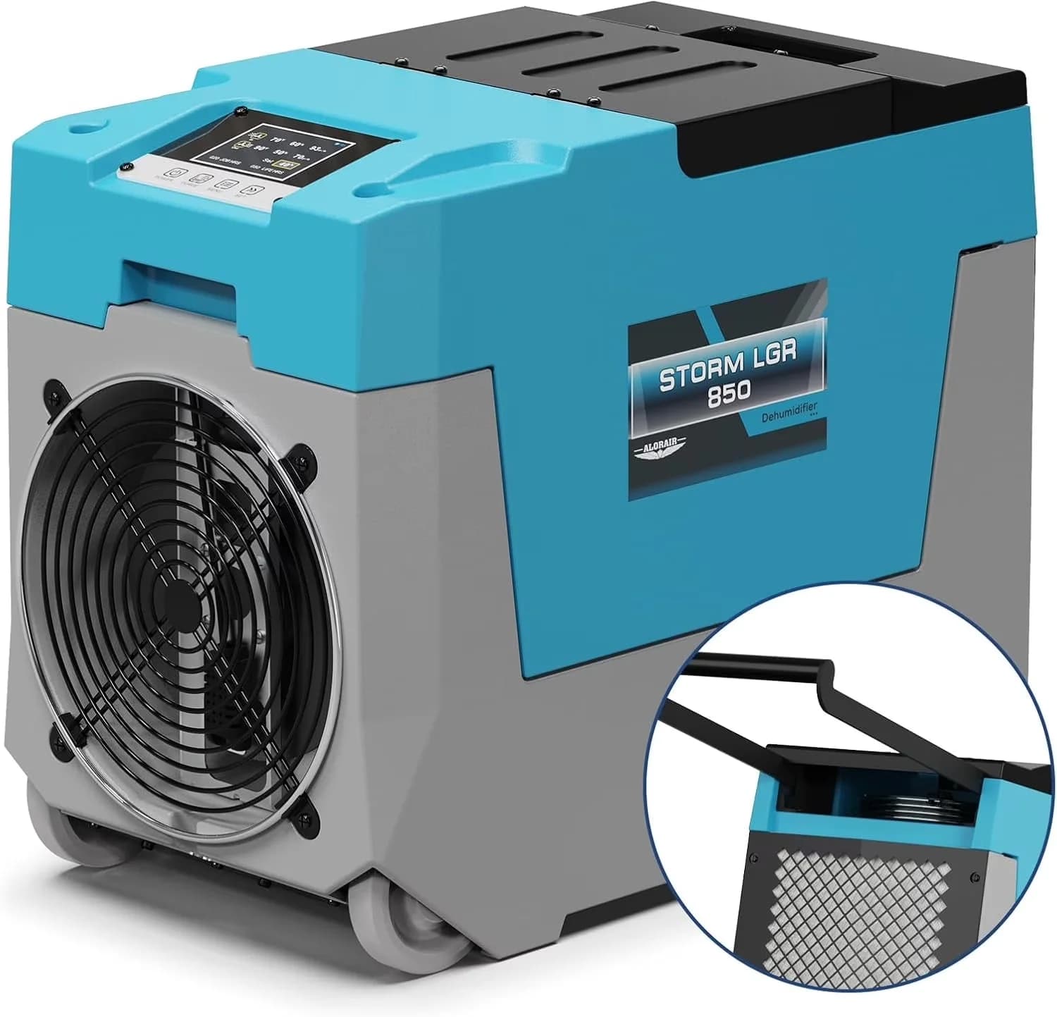 Dehumidifier Efficient with Automatic Shut-Off, Built-In Pump, 180 PPD LGR Commercial - Blue Model CB3B5F