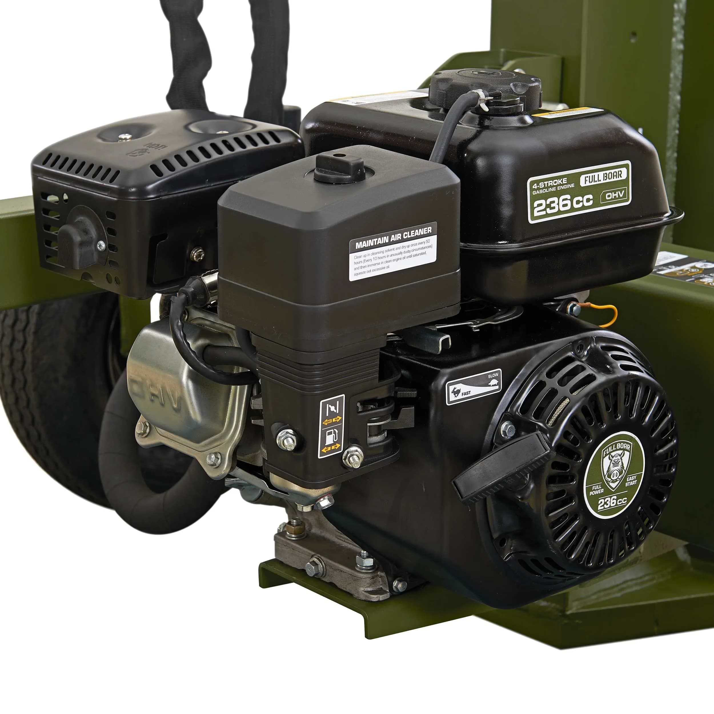 Logsplitter Classic with Wheeled, Heavy Duty H beam structural design - 49 Model 8D5E2F