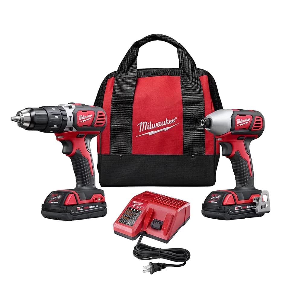Essential Drills Driver with Battery - Red 2697-22CT - Residential Grade Model D1568B