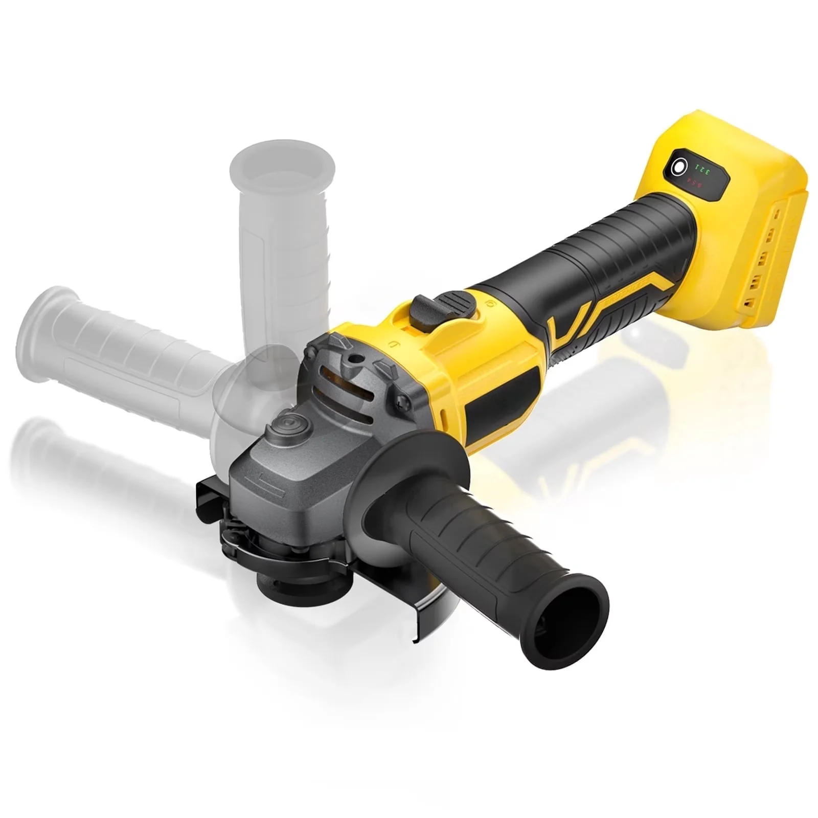 Sleek Woodworking with Battery, 20V, Brushless Motor - Yellow - Quality Construction Model 529976