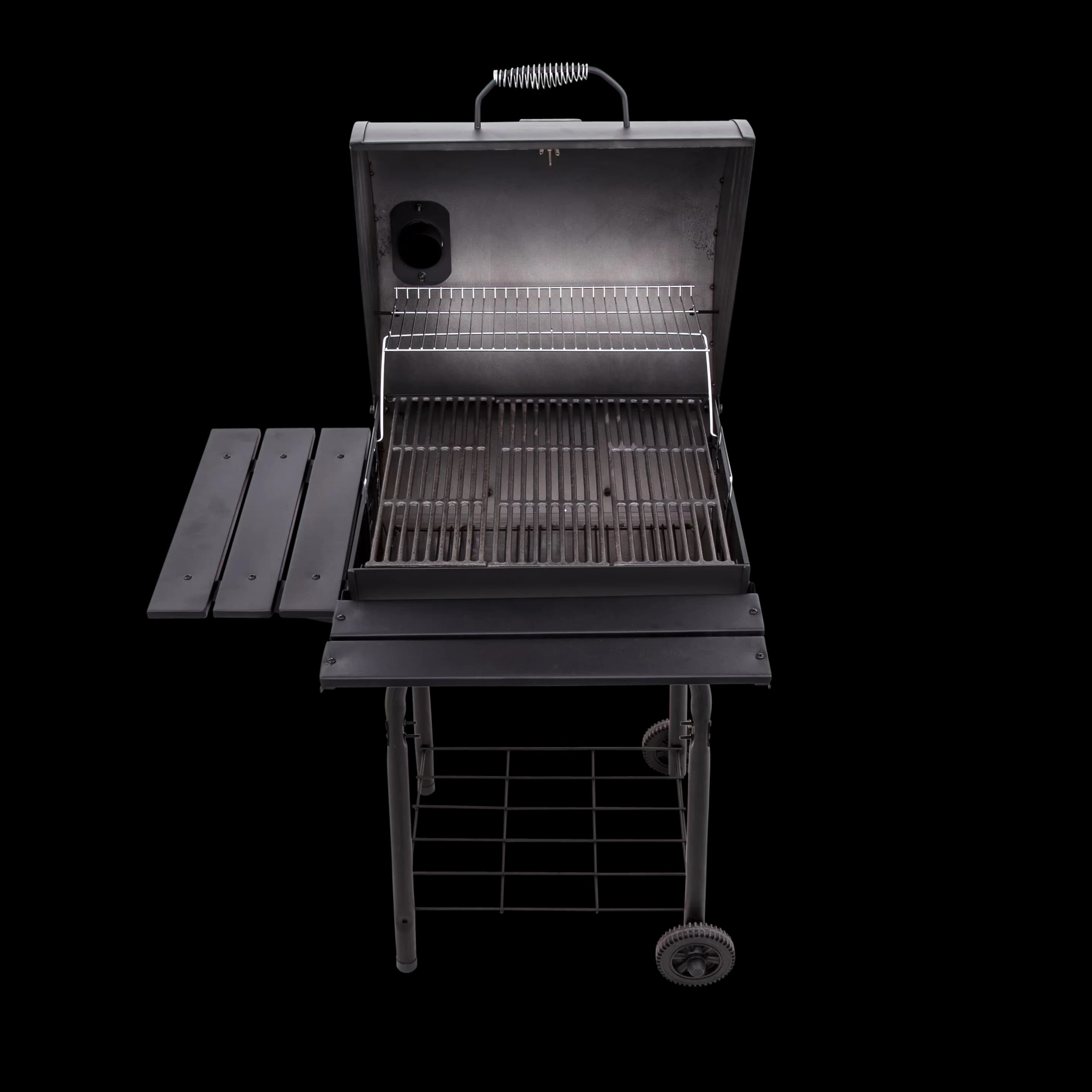 Quality Charcoal Grill with Adjustable Air Vents, Char-Broil® 625 - Black Heavy Duty Steel Model 72BB16