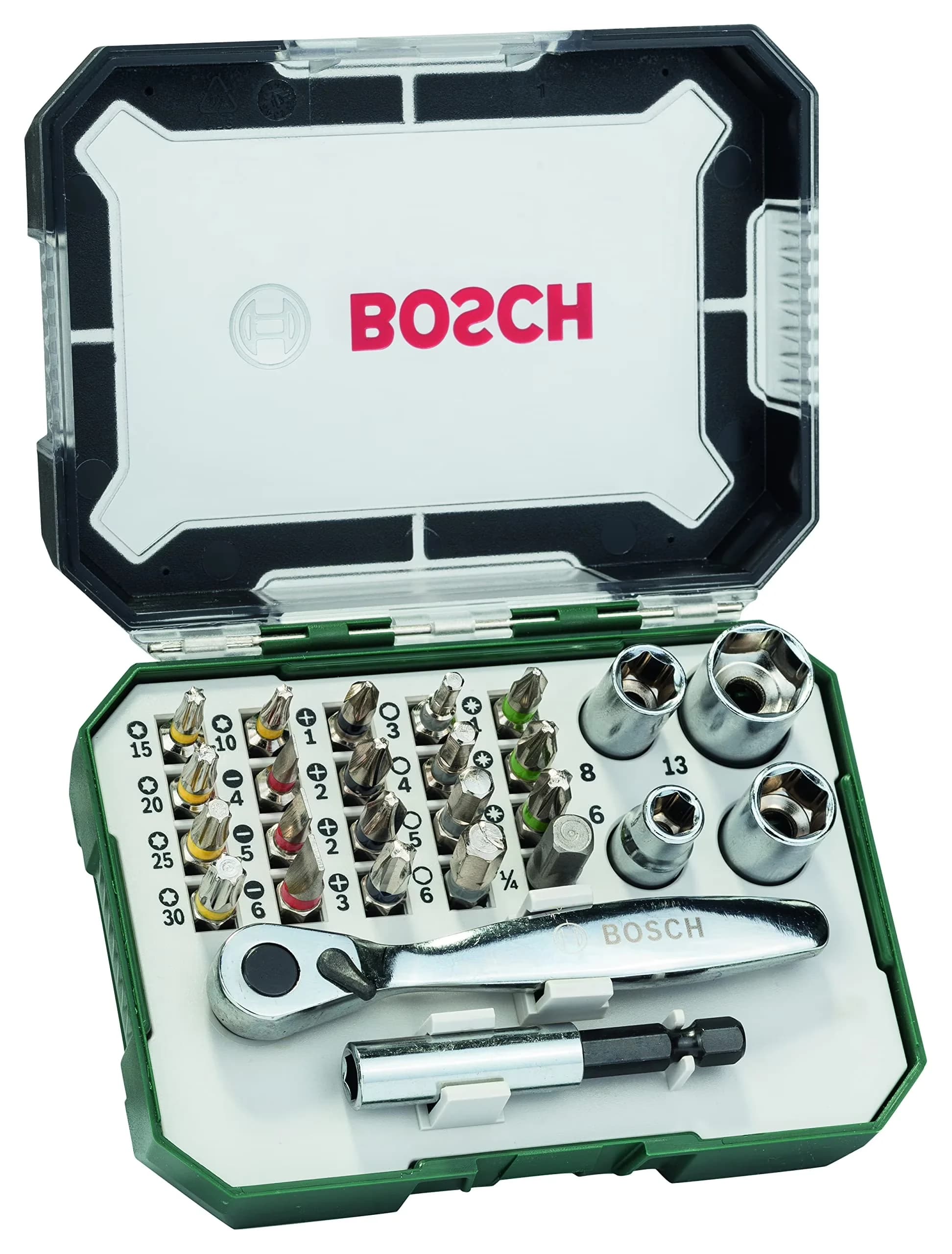 Innovative Hand Tool Set with Hex, S-Bit, Accessories Drill and S - ?Metal ?Black Model 78B661