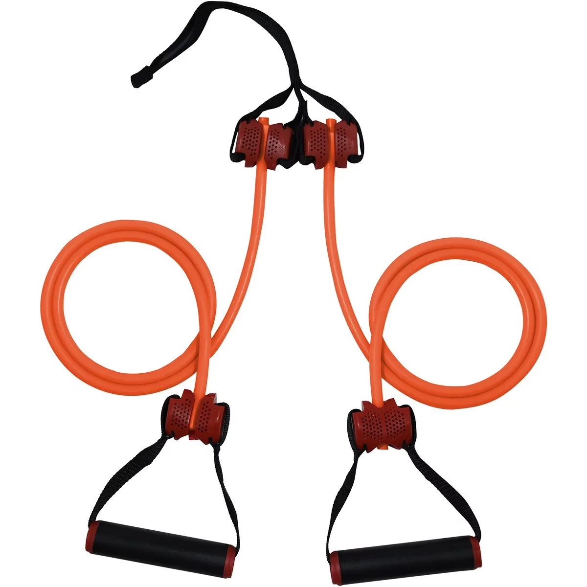 Versatile Home Gym Accessory with Adjustable Straps, R10, Trainer Cable - Black Rubber Model 6F63F8