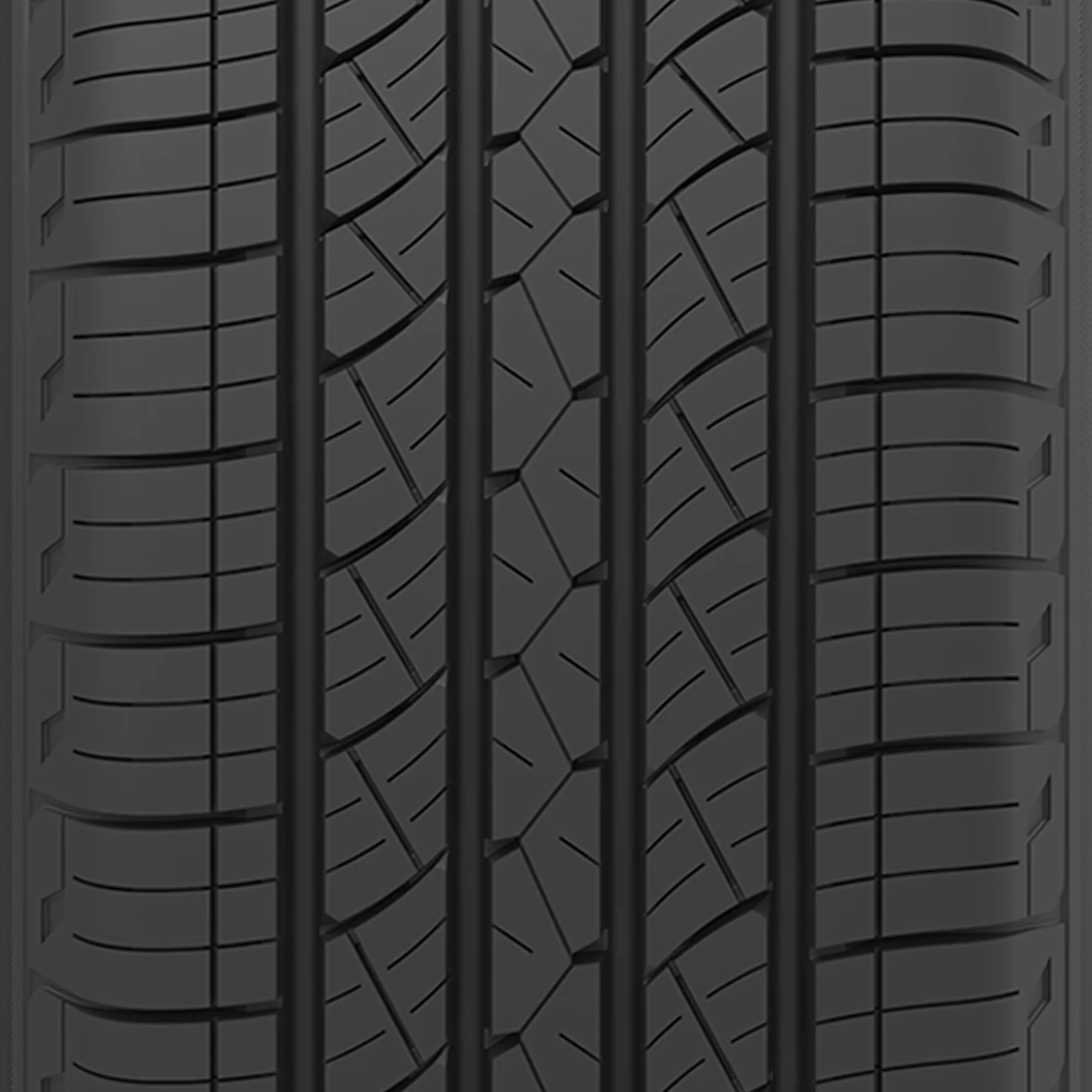 Modern Car Tire with Fits Multiple Makes And Models, Sidewall style: Black Sidewall - Model 7625E5