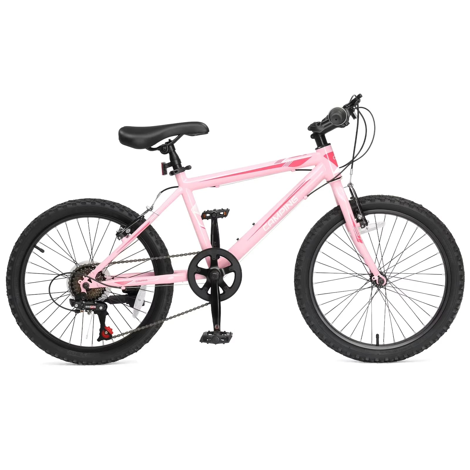 Sleek Kids Bike with Compact, Adjustable Seat, Adjustable Height - Mountain Model E20808