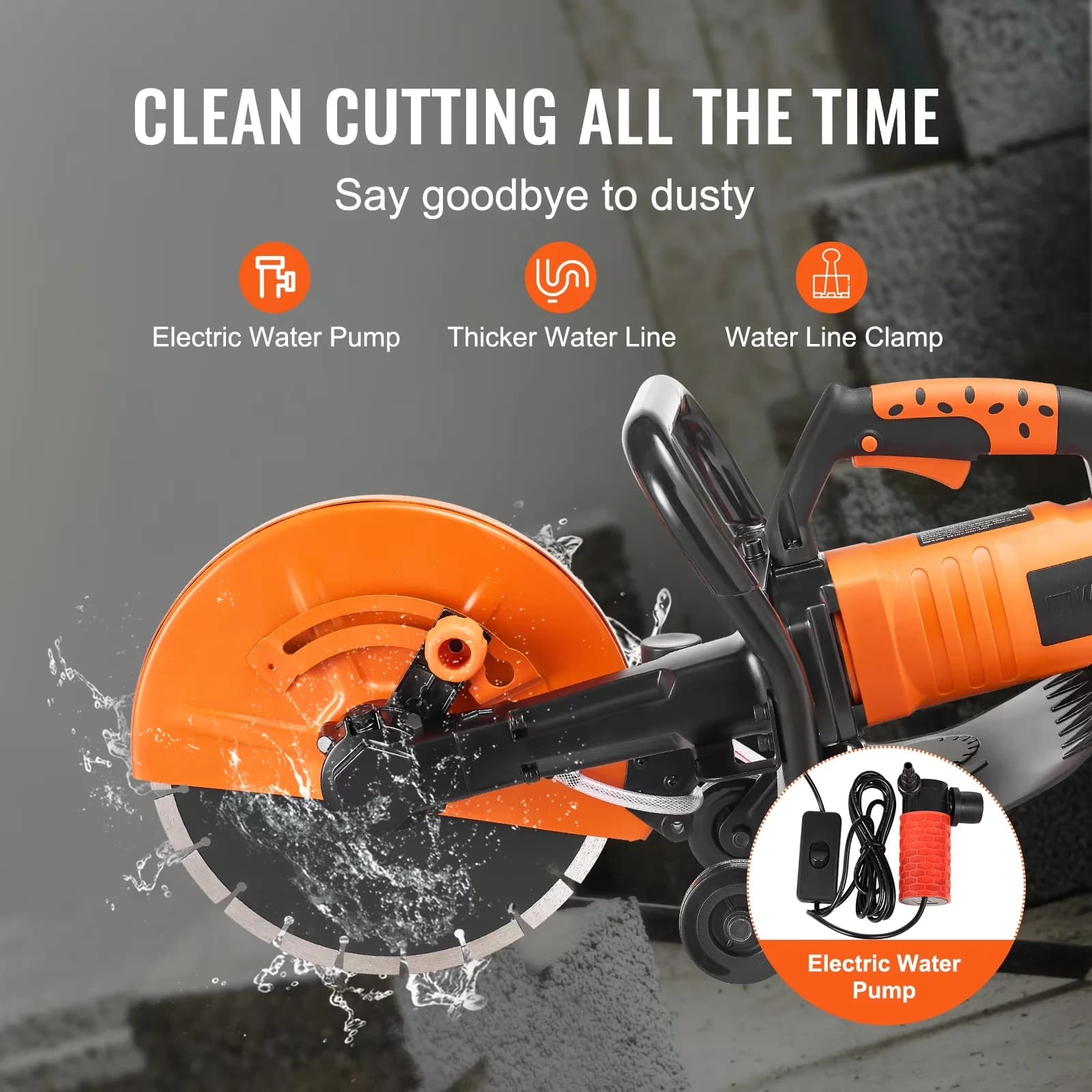 Efficient Power Saw with 1800W, Adjustable, 12 in for Home and Office - Model 78F7E3