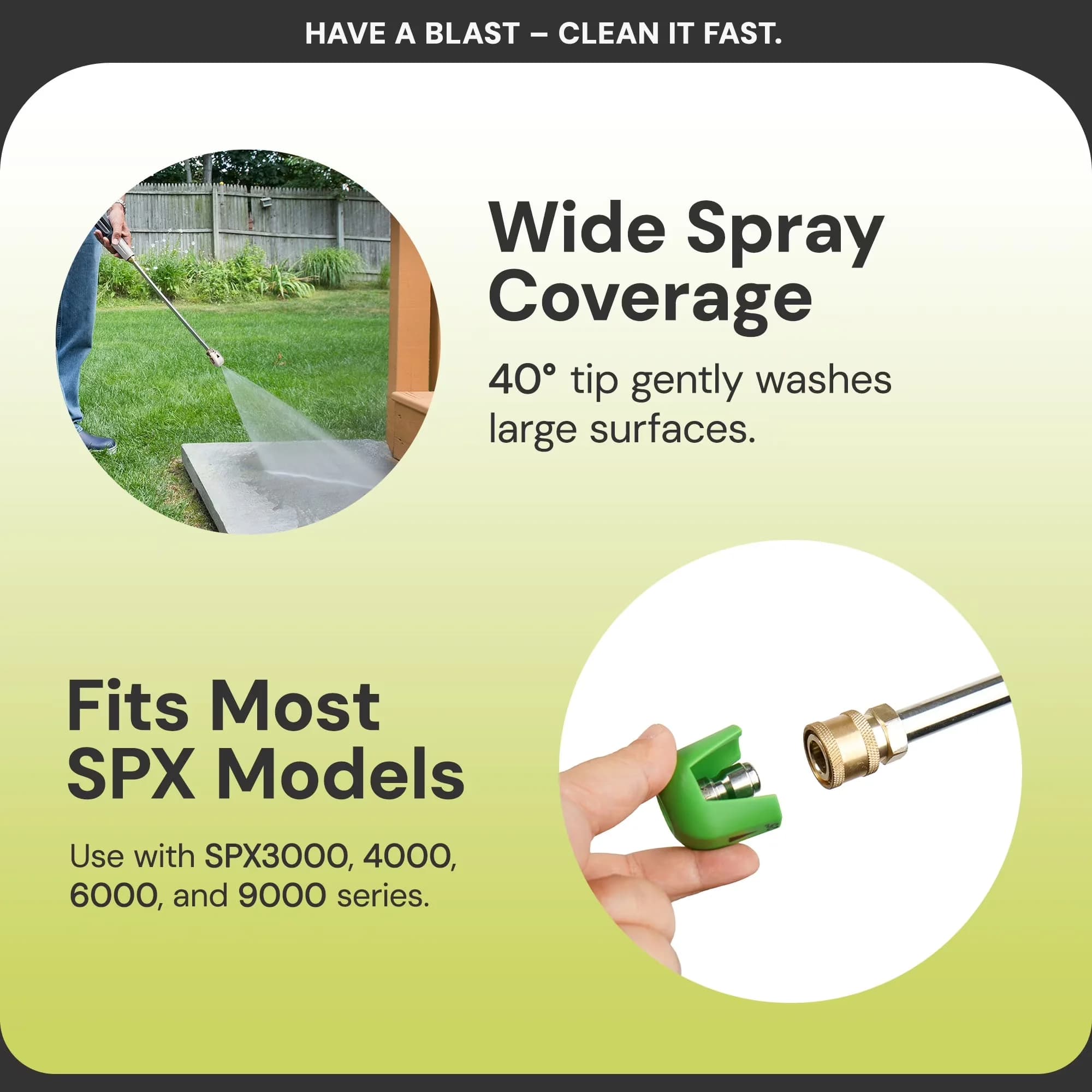 Pressure Washer Essential with Quick Connect Tips, 2030 PSI - SPX3000-TPS Model 35CD16