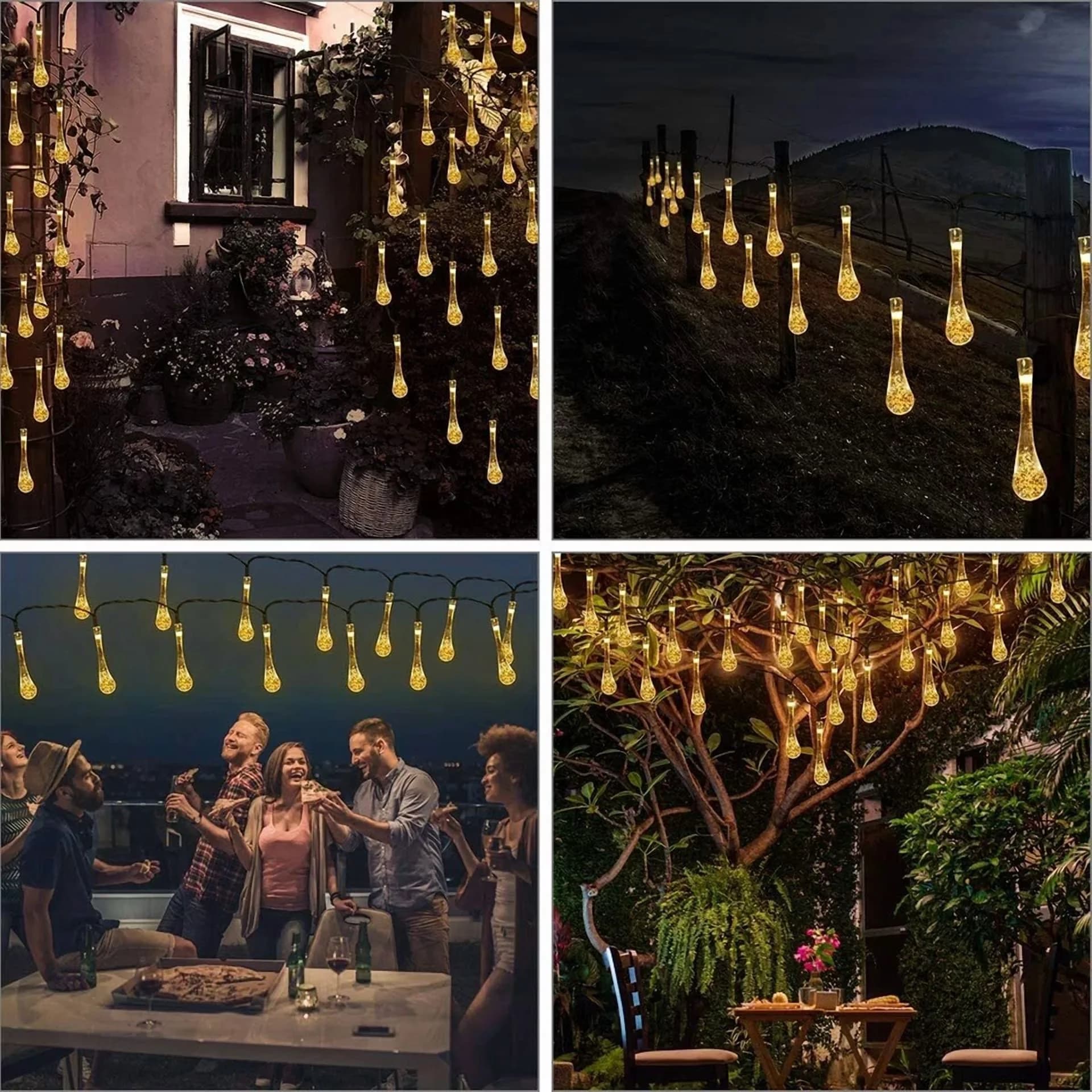 Premium Novelty Light with LED, Solar - Multicolor Lightsmax - Rustic Charm Model 9E35AA