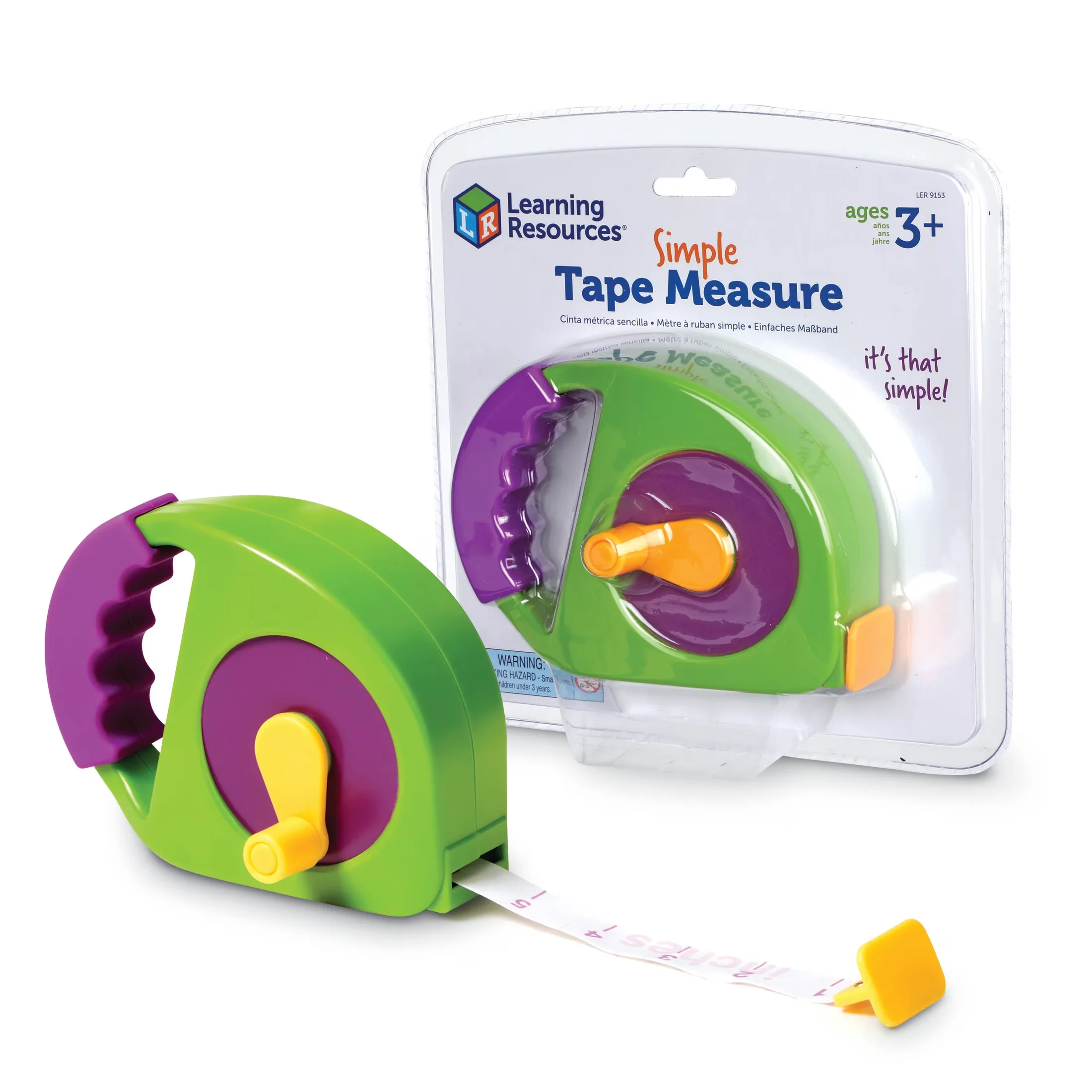 Versatile Measuring Layout with Easy To Read, Simple Tape Measure - Plastic Multicolor Model AB8EA6