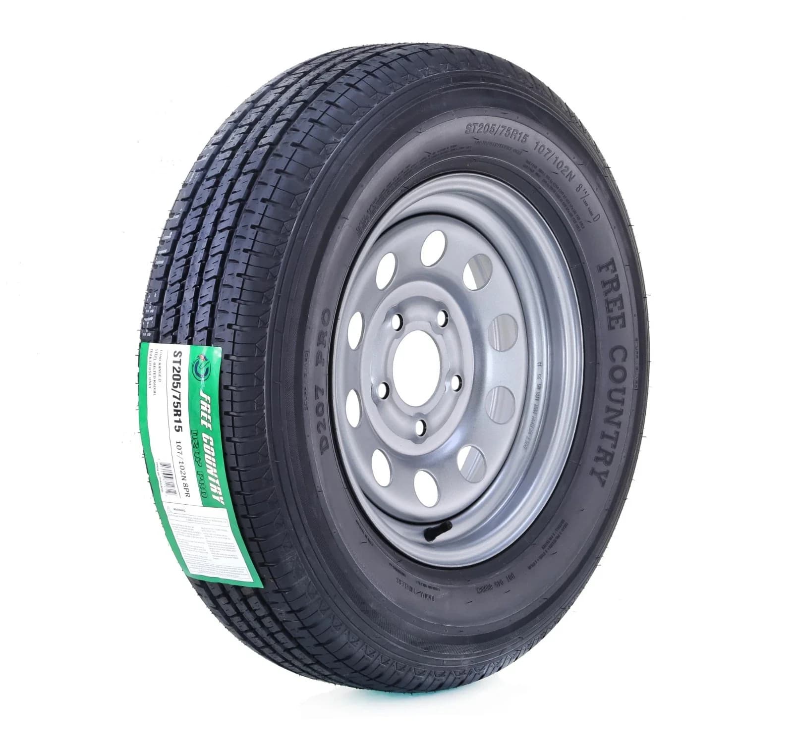 Reliable Trailer Tire with Durable Construction - ST205 - Modern Design Model 8A3210