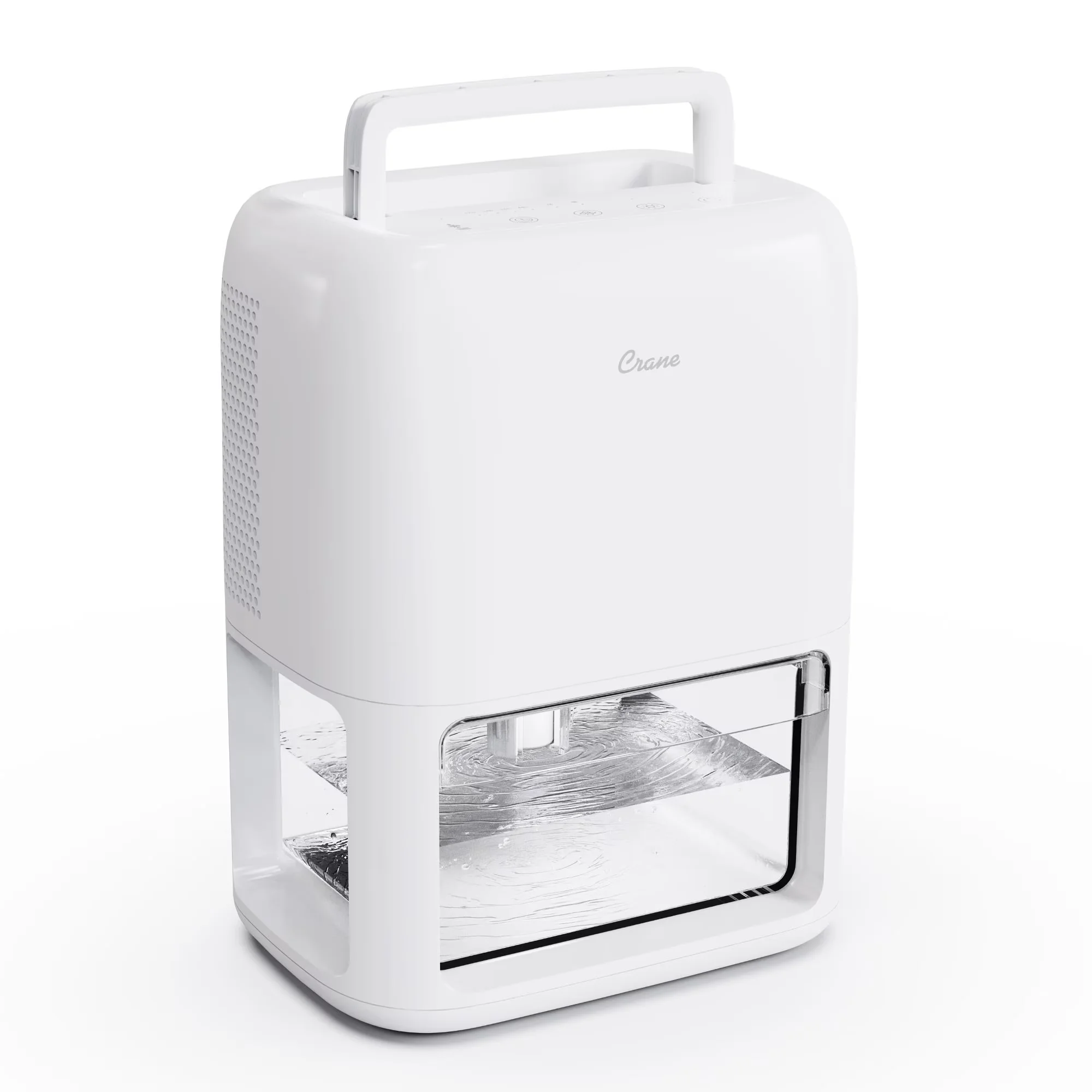 Essential Dehumidifier with Automatic Shut-Off, Bucket Full Indicator, Variable Speed - White Model 14D19C