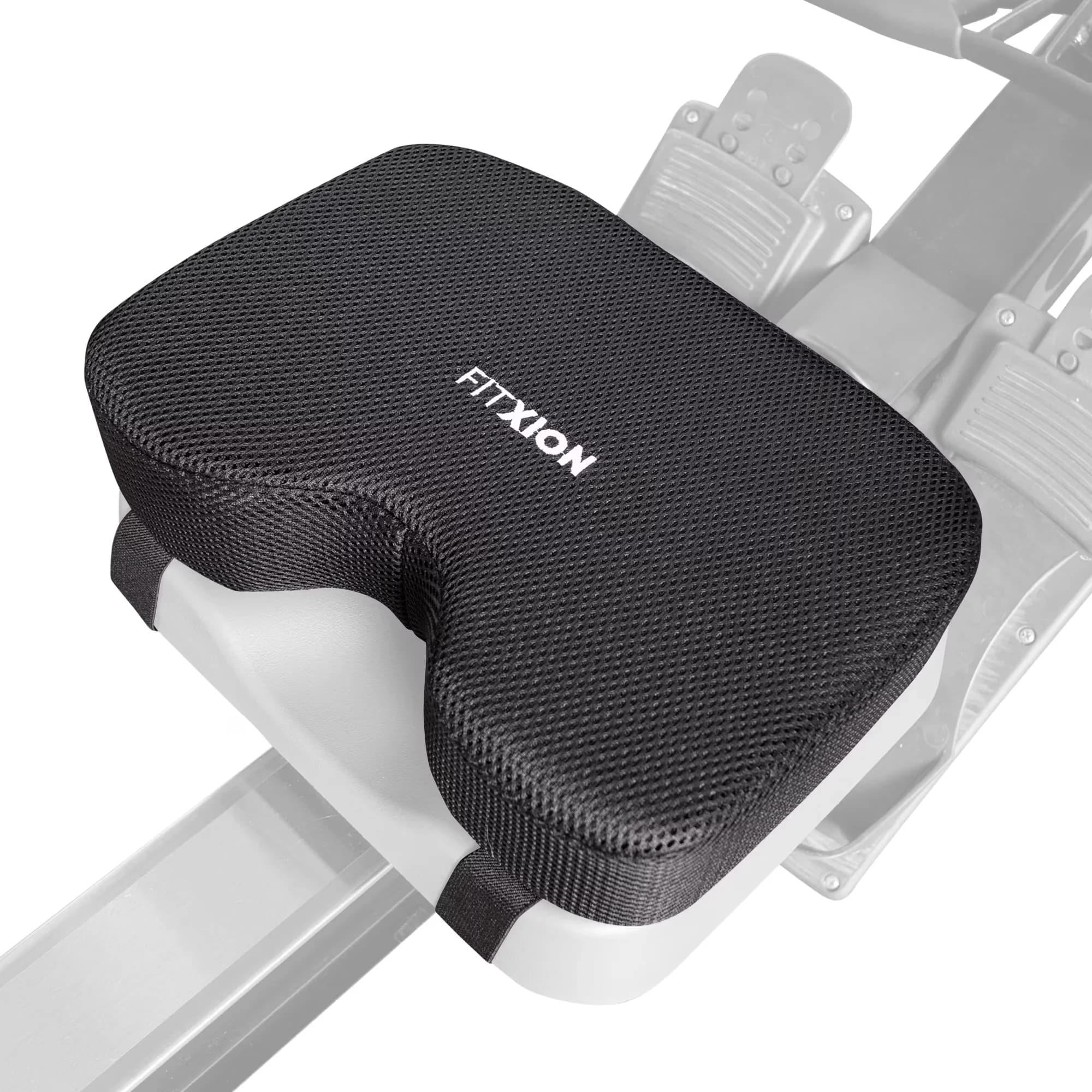 Home Gym Accessory Compact with Lightweight, Rowing Machine Seat Cushion - Black Memory Foam Model DC887E