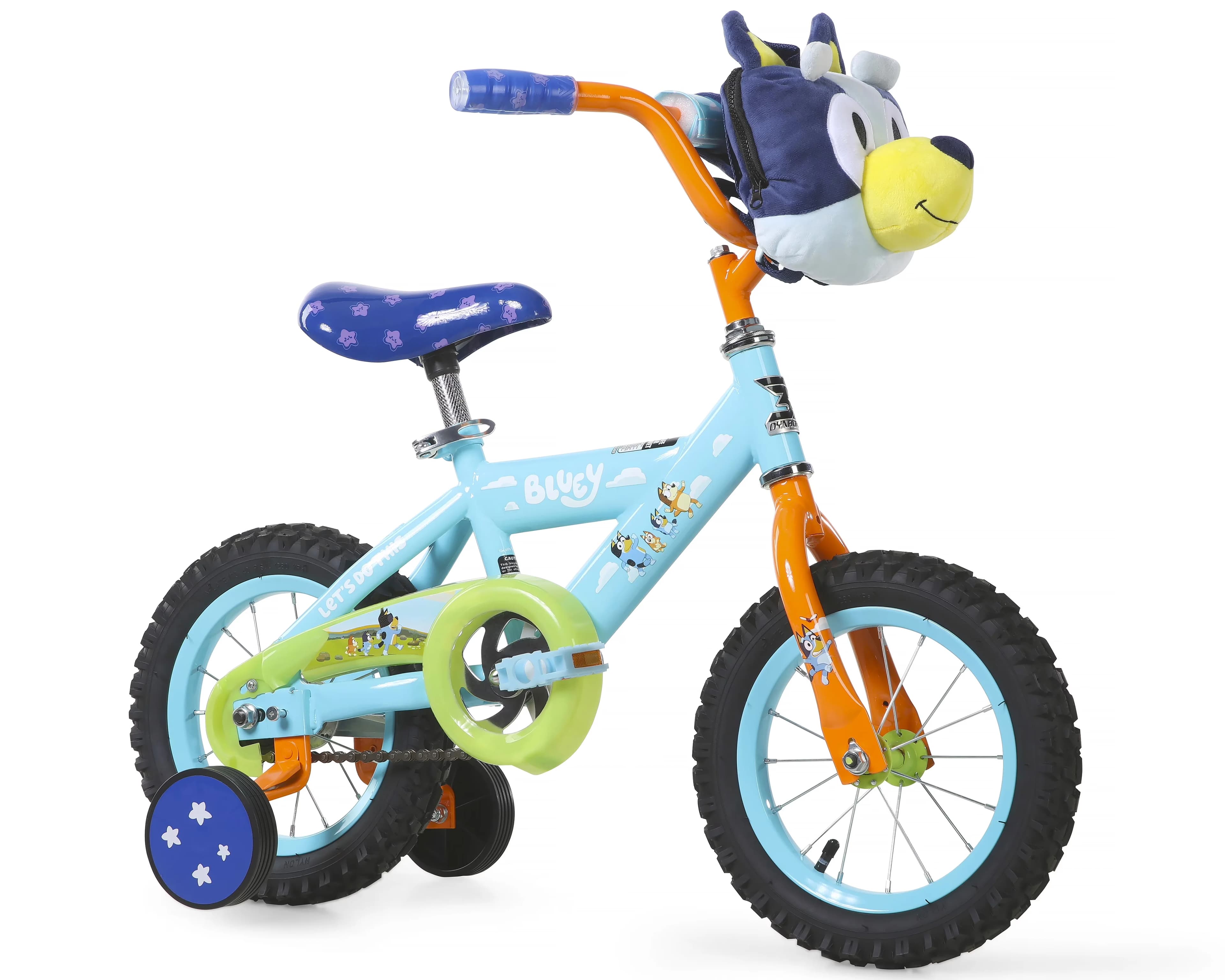 Reliable Kids Bike with Adjustable Seat, Training Wheels, Steel Frame - Blue Model 40818C