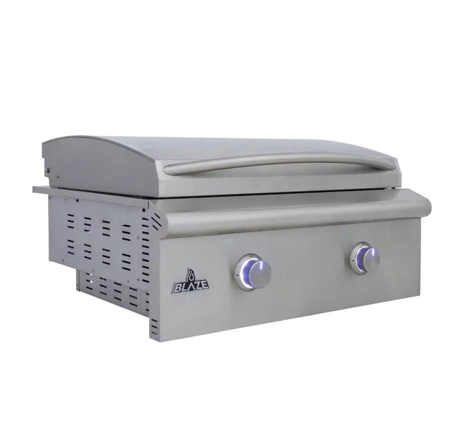 Professional Flat Top Grill with BLZ - Stainless Steel Stainless Steel Model E3F30A