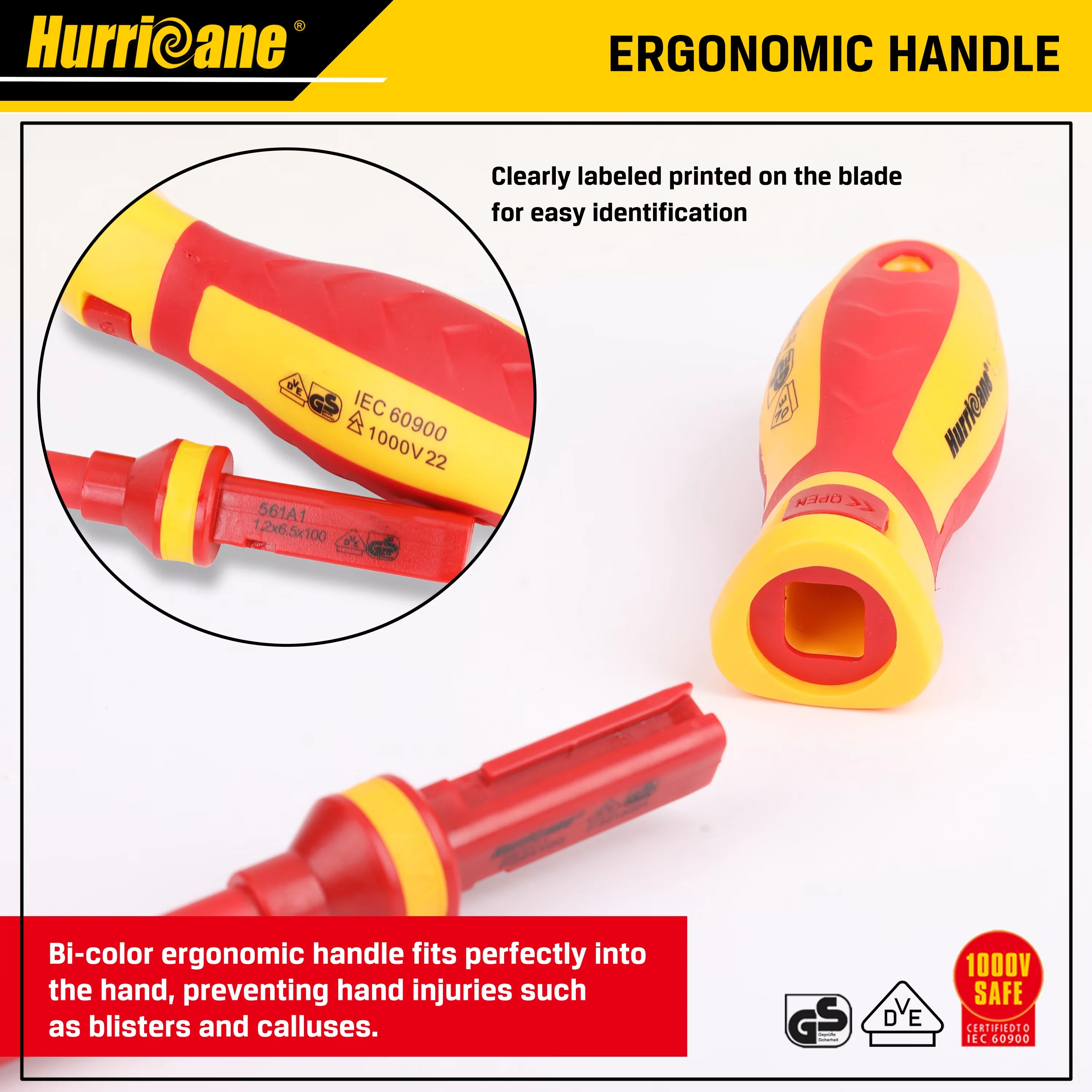 Hand Tool Set Stylish with Magnetic, Magnetic Screwdriver - Chrome Vanadium Steel Model 025812