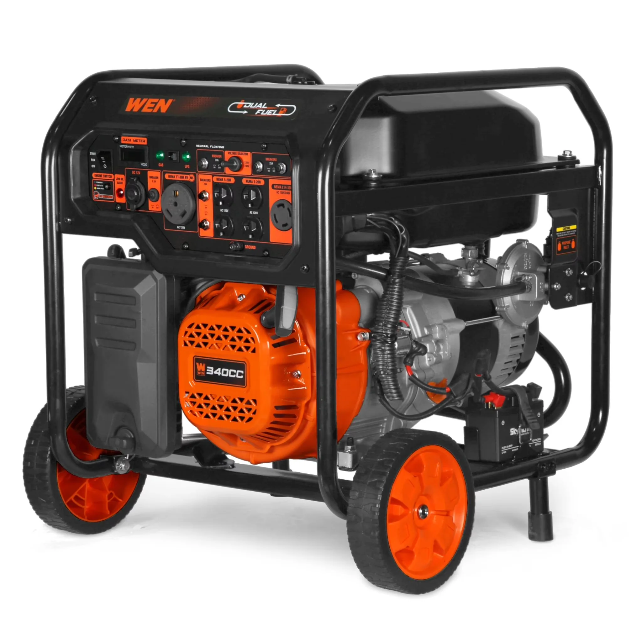 Innovative Generator with 8000W, 120V, 8000-Watt 120V/240V Dual Fuel Portable - Model BF6421