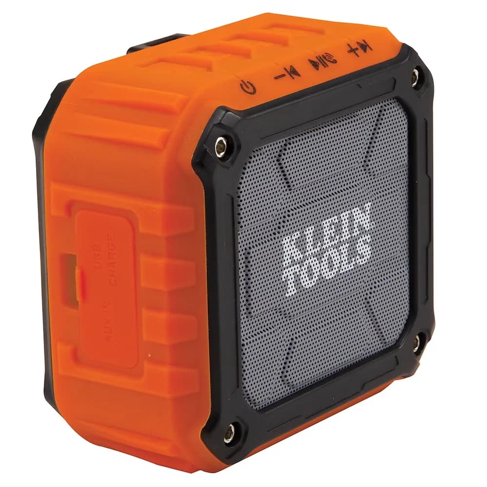 Professional Pro Tool with Speakerphone, Wireless Jobsite Speaker - Orange Model 46722E