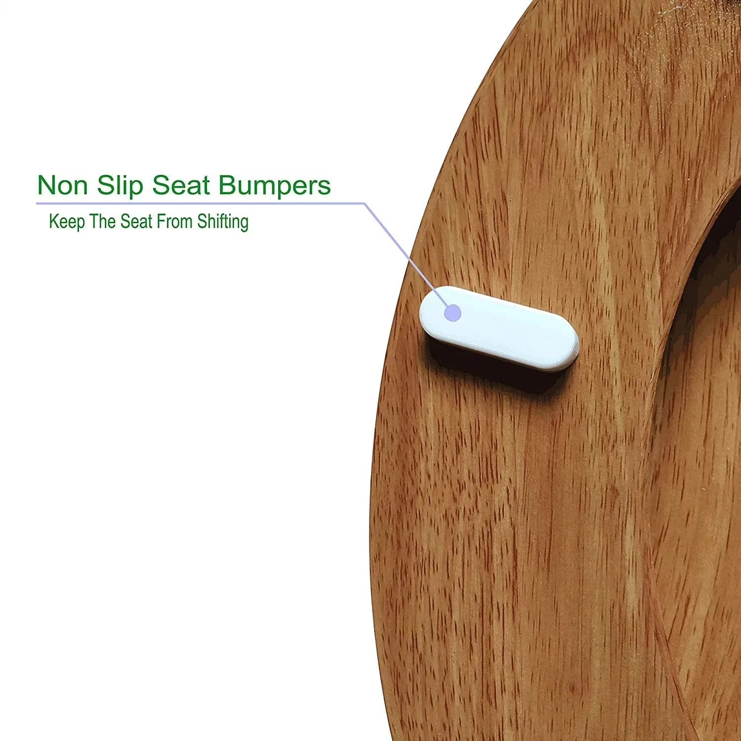 Sleek Toilet Seats And Lid with Easy To Install - Wood Brown Round - Rustic Charm Model E865FB