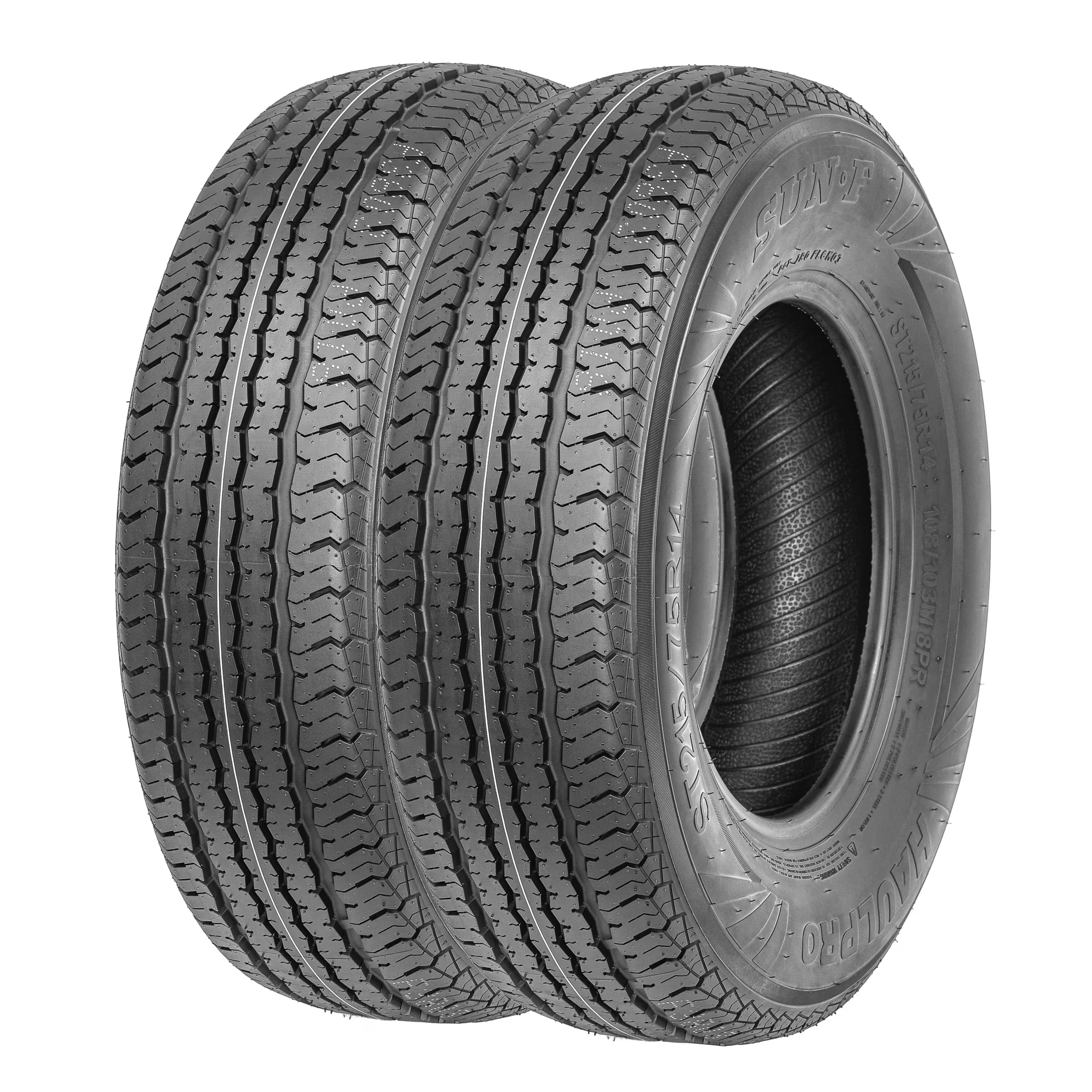 Modern Trailer Tire with Heavy-Duty - 75R14 - Standard Series Model F44ECF