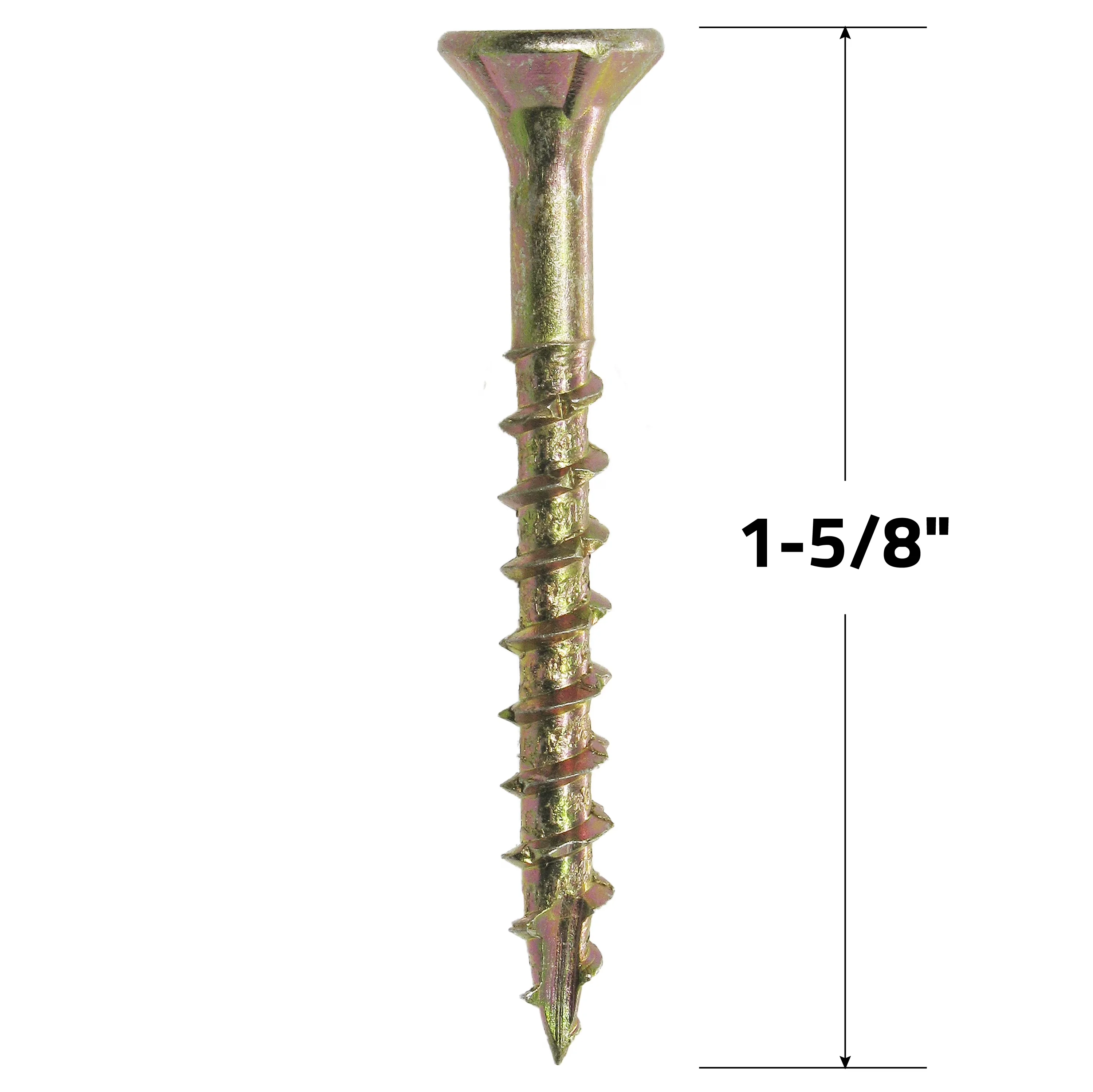 Fastener Essential with Easy Installation - Gold 1-5/8" - Satisfaction Guaranteed Model 7D5D56