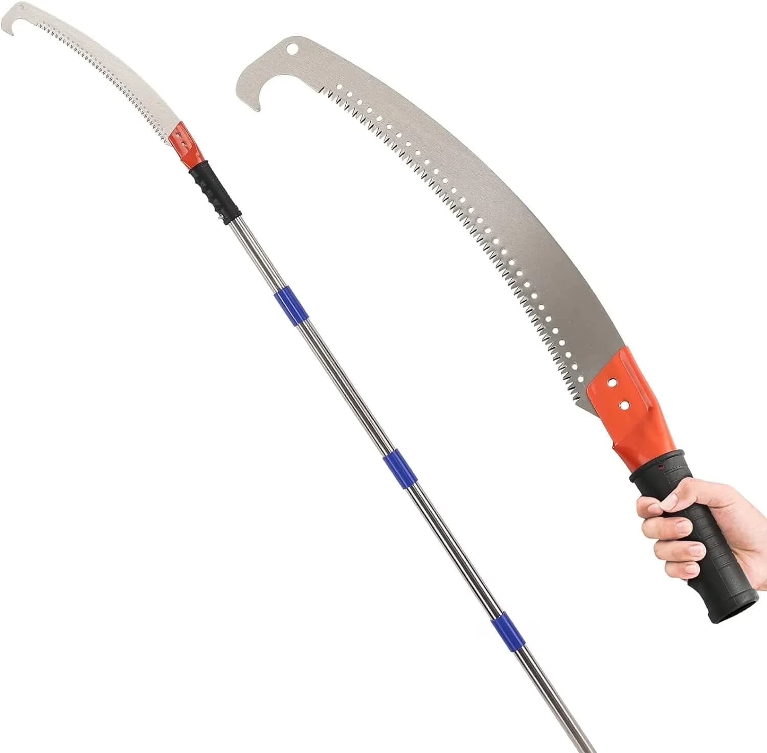 Pole Saw Essential with Telescoping, Saws - Red 7ft for Daily Use Model 21BEAC