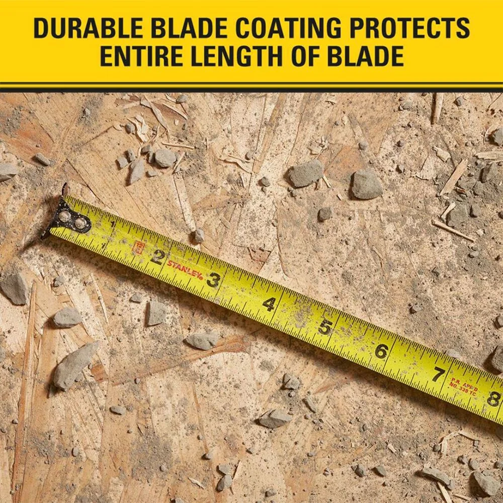 Classic Measuring Layout with Durable, 12 Ft. Control-Lock Tape Measure, Enhanced durability: 3\ - Model C692B0