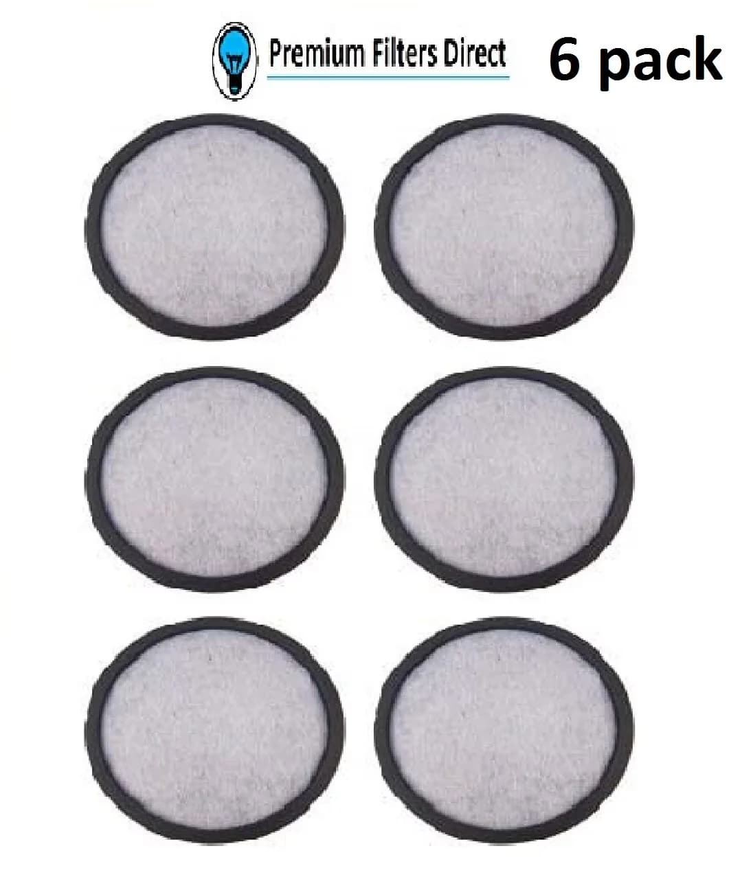 Compact Water Filtration - 6 Pack - Essential Collection Model 082A6C