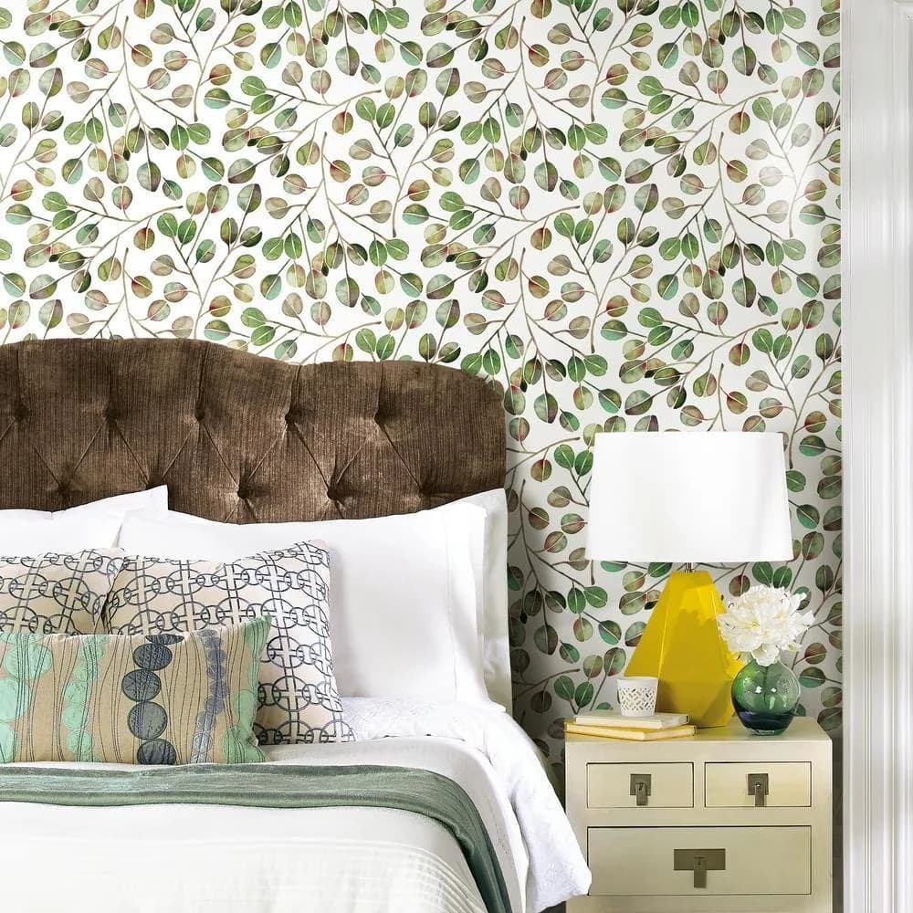 Professional Wallpaper with Removable, Apply to smooth, flat surfaces, Leaves no sticky residue on the surface - Blue Vinyl Model 8CE8F8
