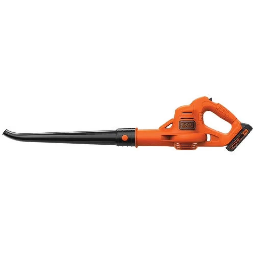 Essential Leaf Blower with Battery, 20V, 20V Max Lithium-ion Cordless Sweeper - Model B1A4D2