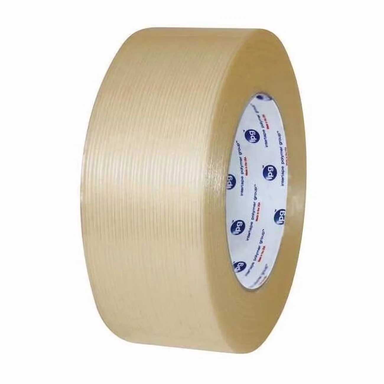 Versatile Moving with Cream RG20..6, Color:Clear, Adhesion Strength:43 oz./in. - Clear Polyester Film/Reinforced Fiberg Model 024F6B