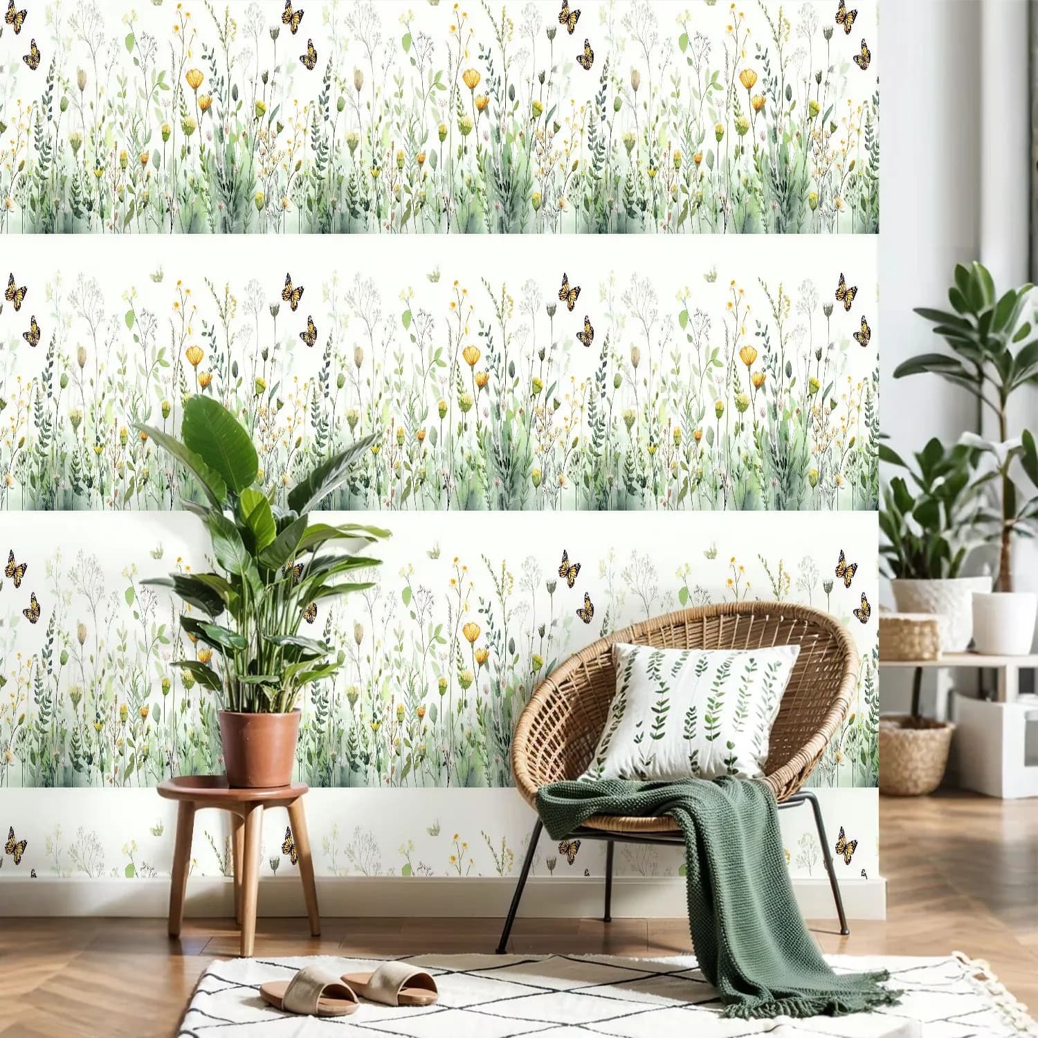 Stylish Wallpaper with Easy To Clean, Durable - Vinyl Color 8 24in - Rustic Charm Model 754016