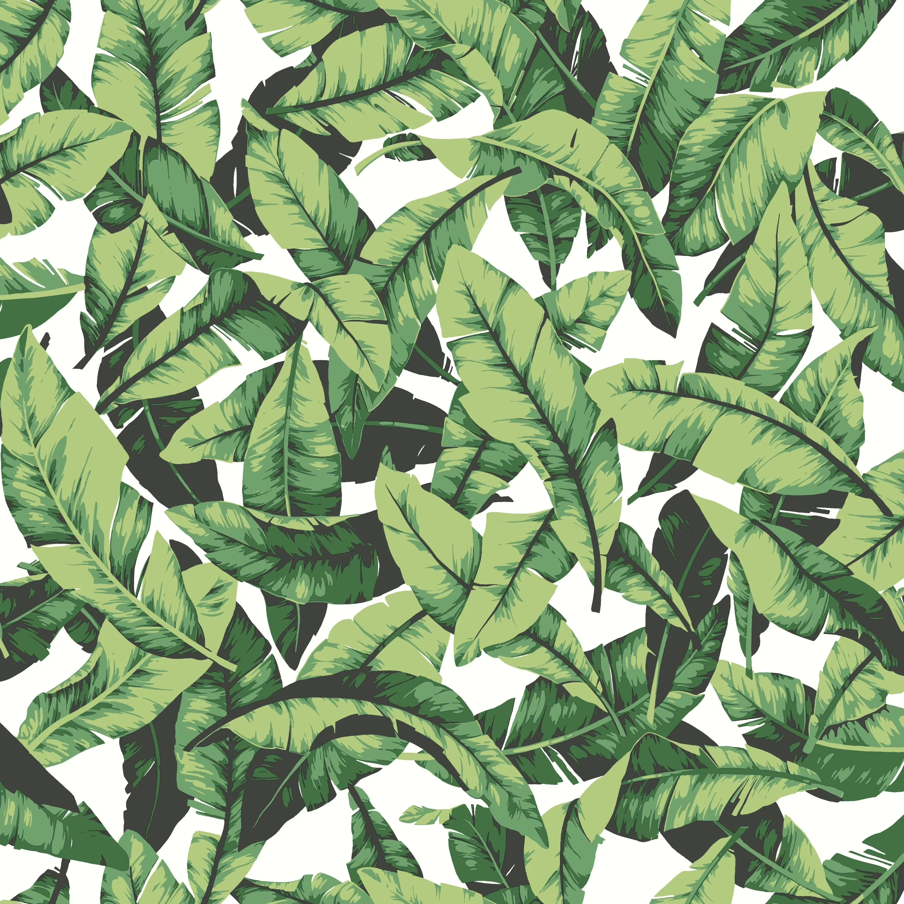 Innovative Wallpaper Wall Decals Wall Covering with Durable, Easy To Clean, Reusable - Vinyl Green Model 4C5754