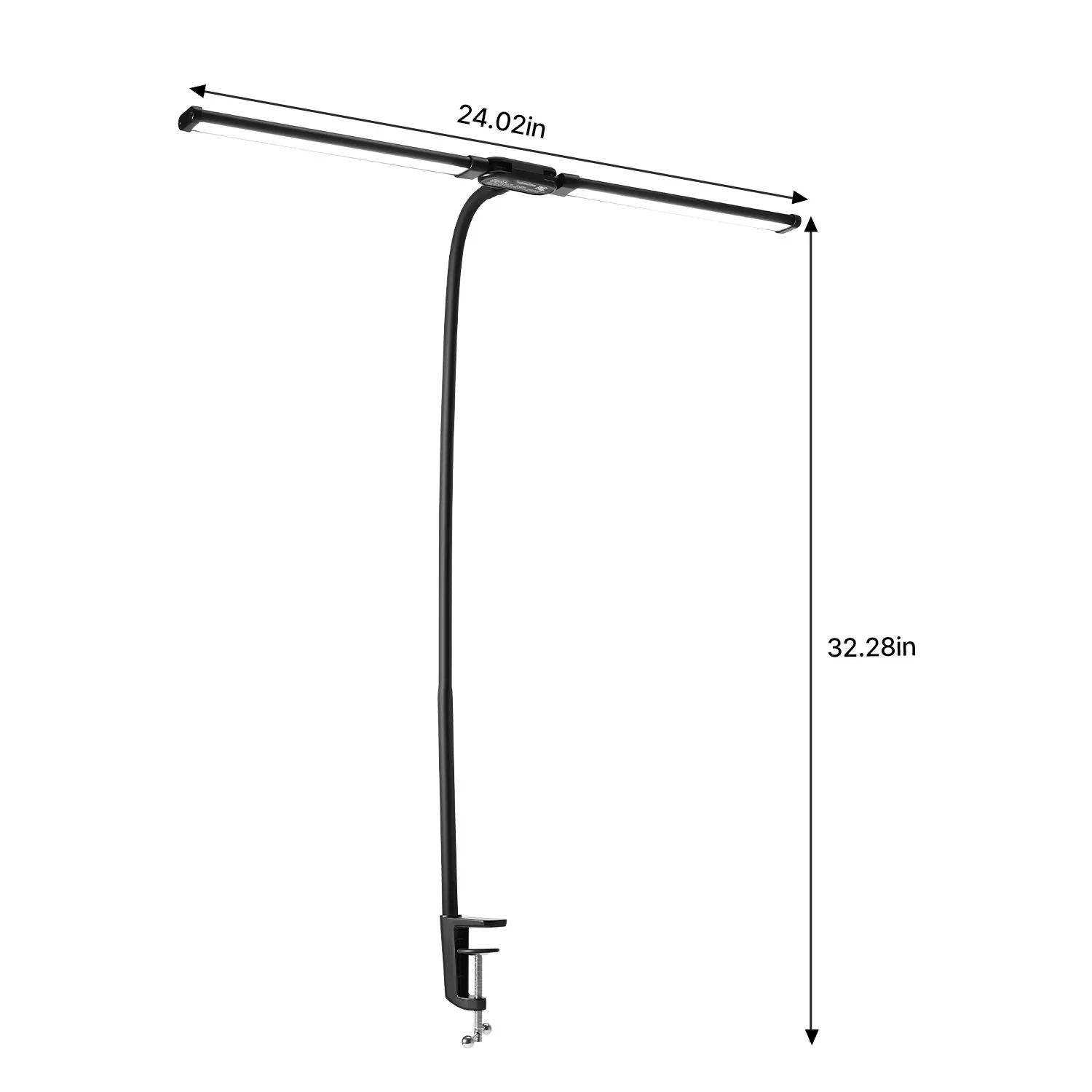 Reliable Desk Lamp with LED, Adjustable Head, Architect Lamps - Aluminum Alloy Model C26813