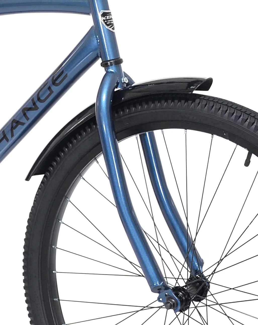 Quality Cruiser Bike with Adjustable Seat Height, Front and rear fenders, Ages 13+ - Blue Model 228159