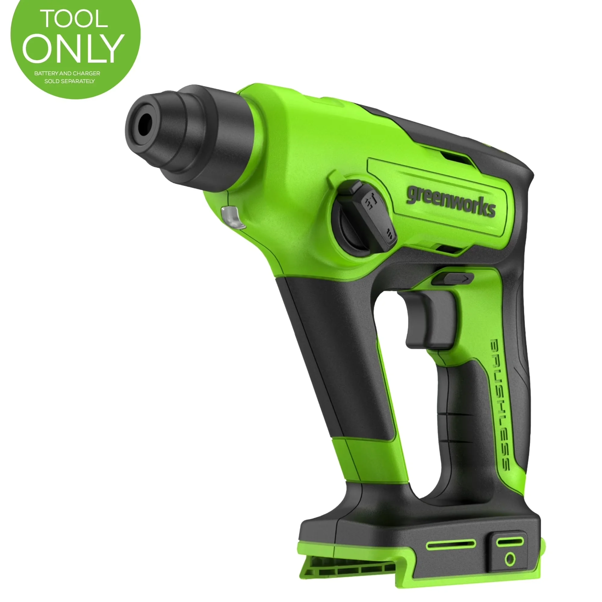 Premium Drills Driver with Battery, 24V, Brushless Motor - Green - Easy to Use Model C1287C