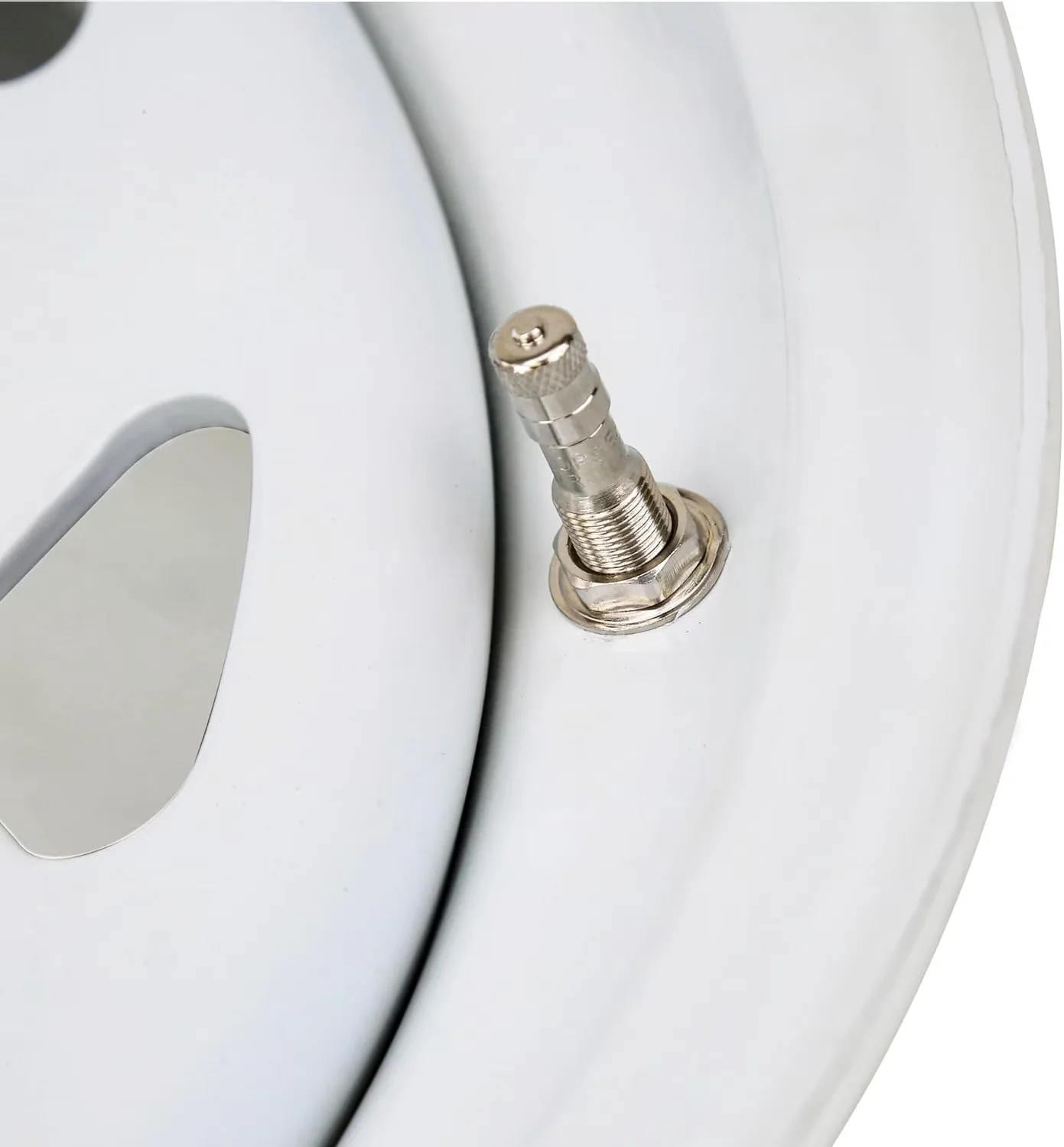 Wheels And Rim Essential with Bolt Pattern:8 Lug on 6.5", Set 1-17016, Wheel size:16 x 6 - White Stainless Steel Model 5933D7