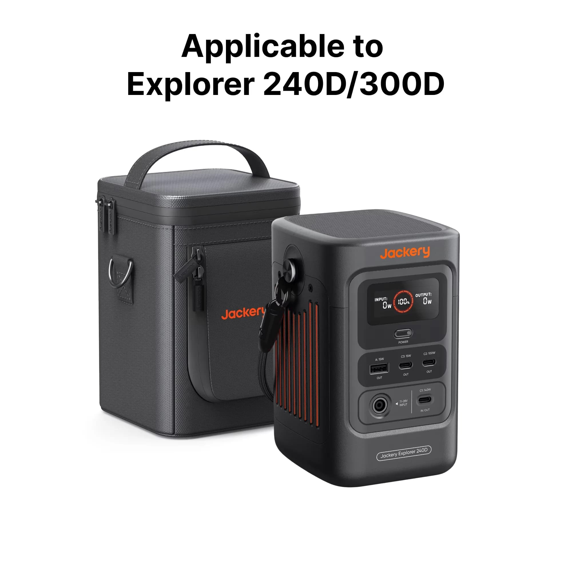 Sleek Generator with Padded, Carrying Case Bag (Mini) - Black Eva 240D Model 5B5330