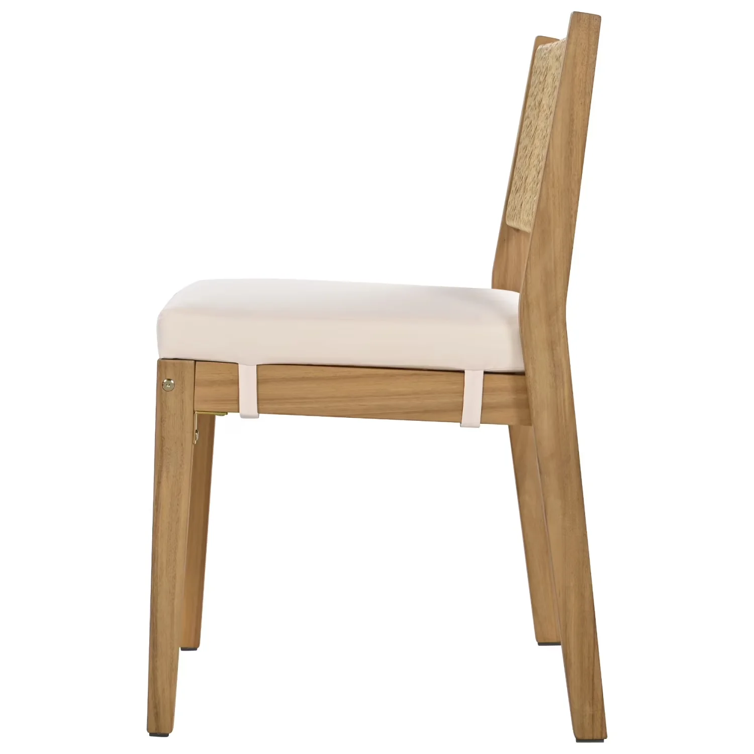 Patio Dining Set Essential with Outdoor Acacia Wood, Table Net Weight:41.8lbs - Acacia Wood Beige Model FD532B