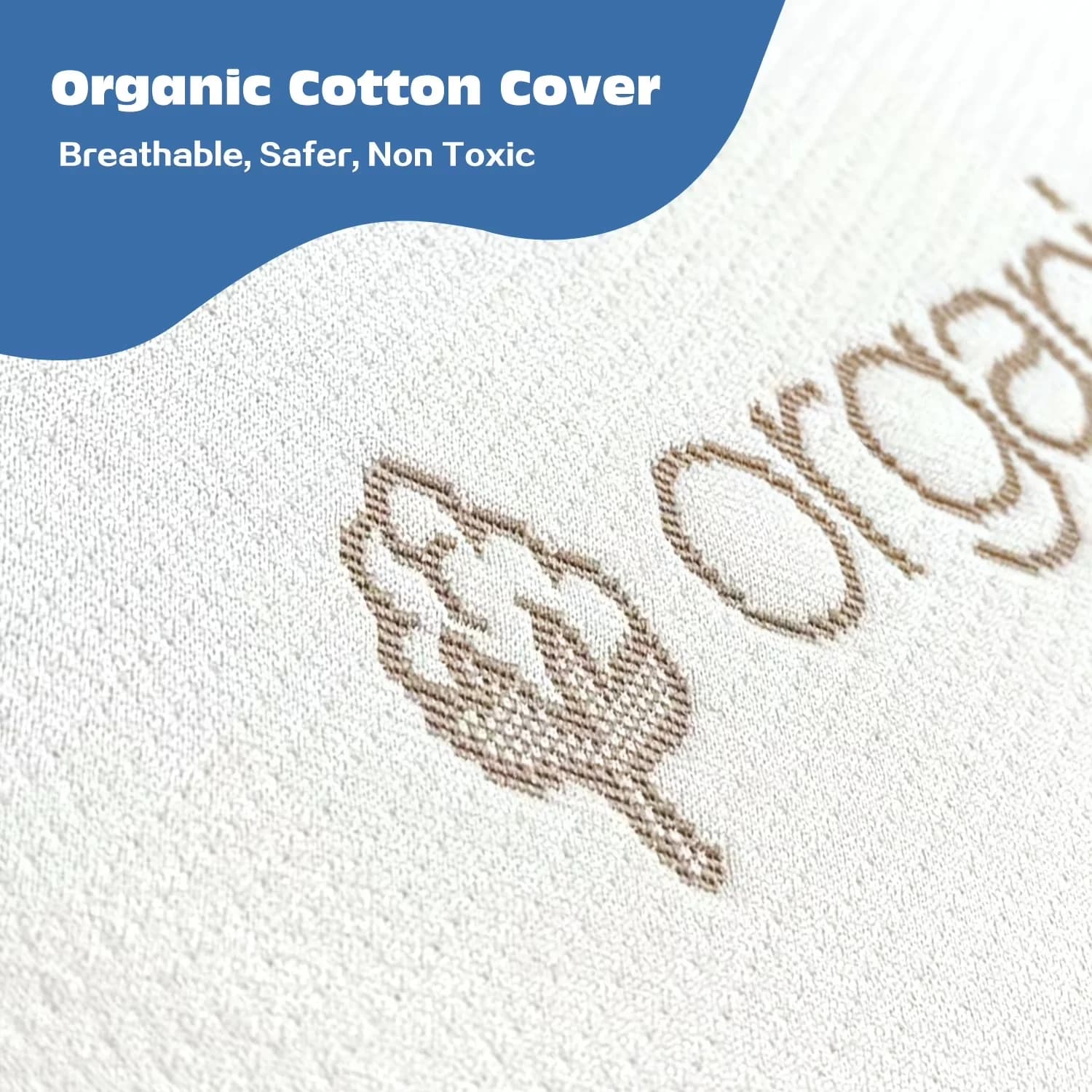 Premium Mattresses Accessory with Breathable Construction, Breathable - Cotton Model E443A9