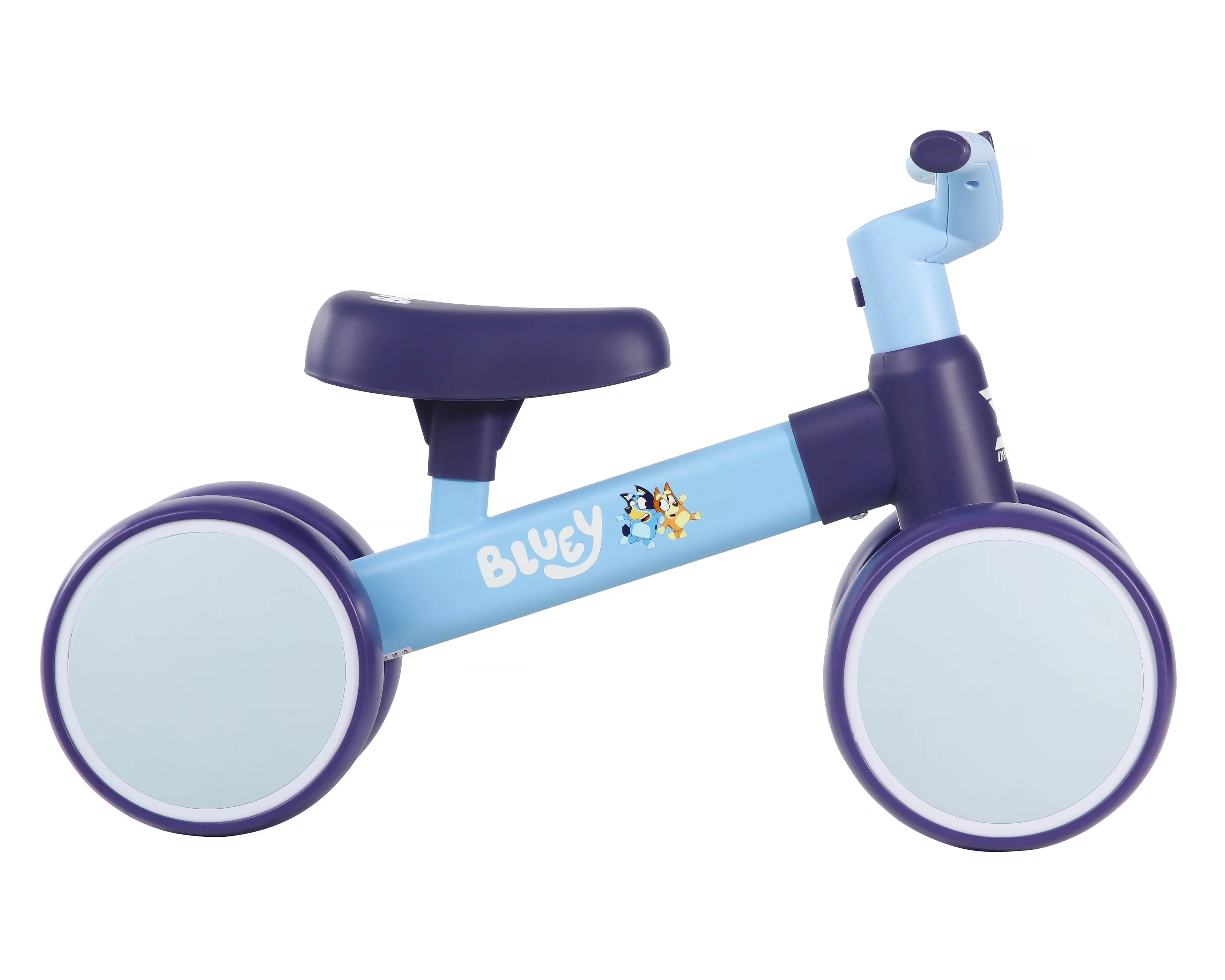 Classic Kids Bike with 4-Wheel Balance - Blue - Long-Lasting Performance Model F107AC