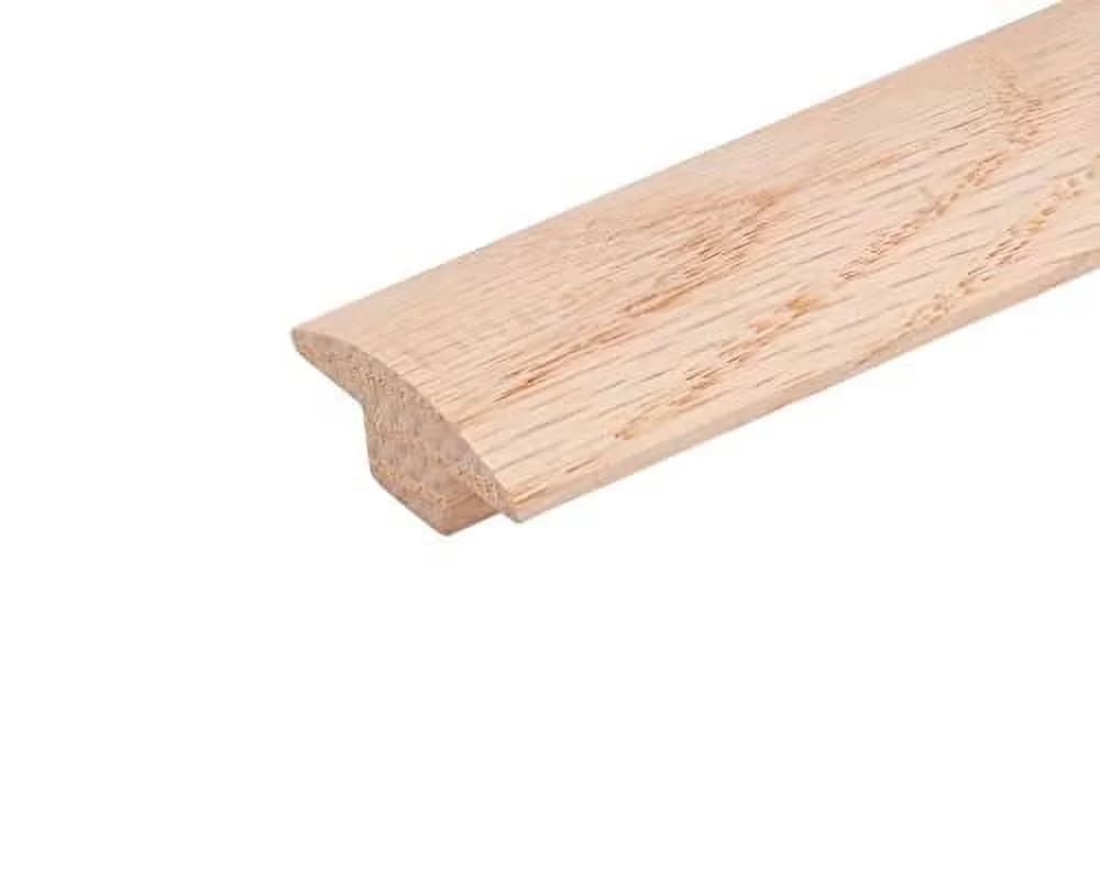 Versatile Grey Vinyl Flooring Vinyl Plank Flooring with Adjustable, 1 1/2" WIDE OAK T-MOLDING, MADE FROM BEAUTIFUL NORTHEASTERN RED... Model 6D27DA