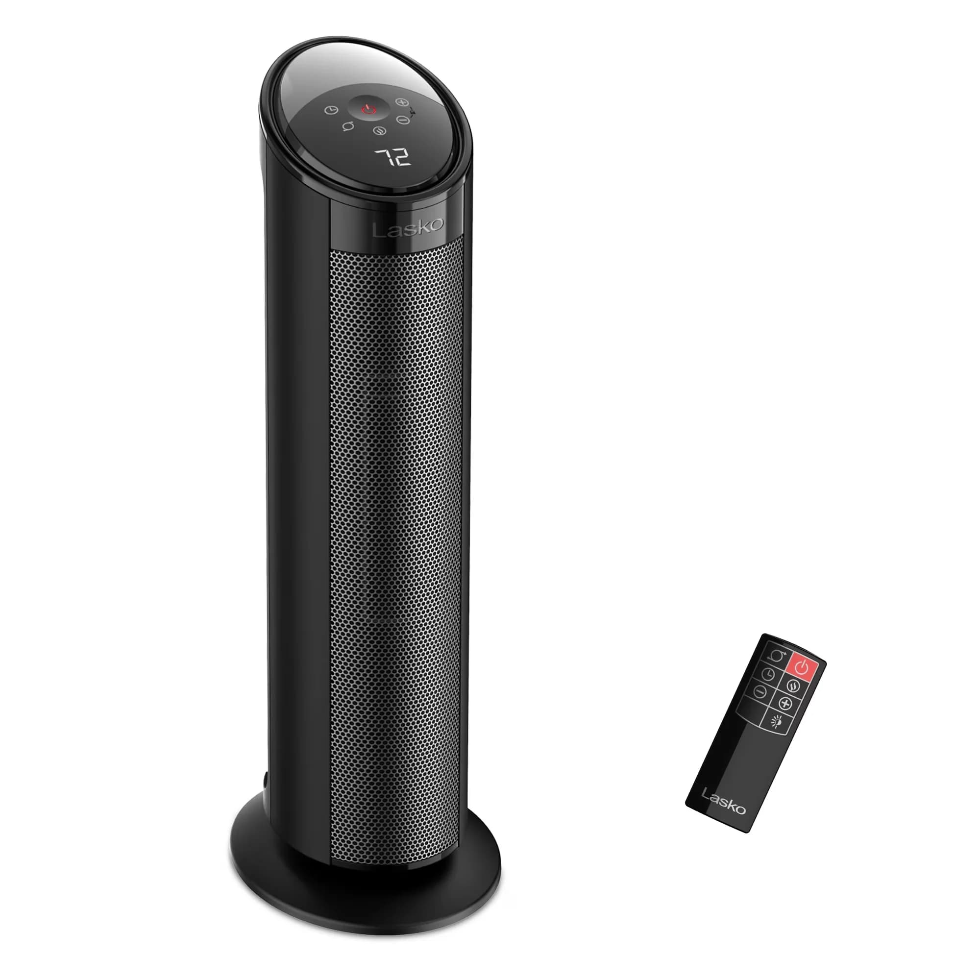 Durable Portable And Electric Space Heater with 1500W, Oscillating, Automatic Shutoff - Black Model 1BB927