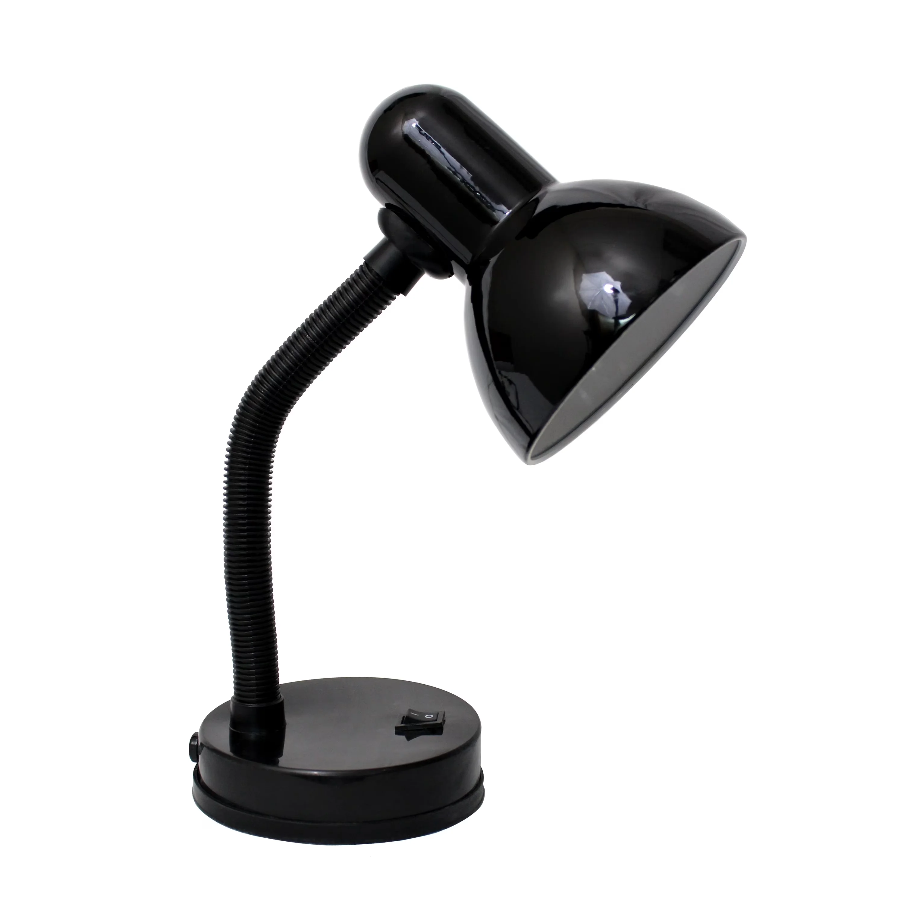 Reliable Desk Lamp with LED, Traditional, Basic Metal - Plastic Black - Industrial Grade Model A1BA37
