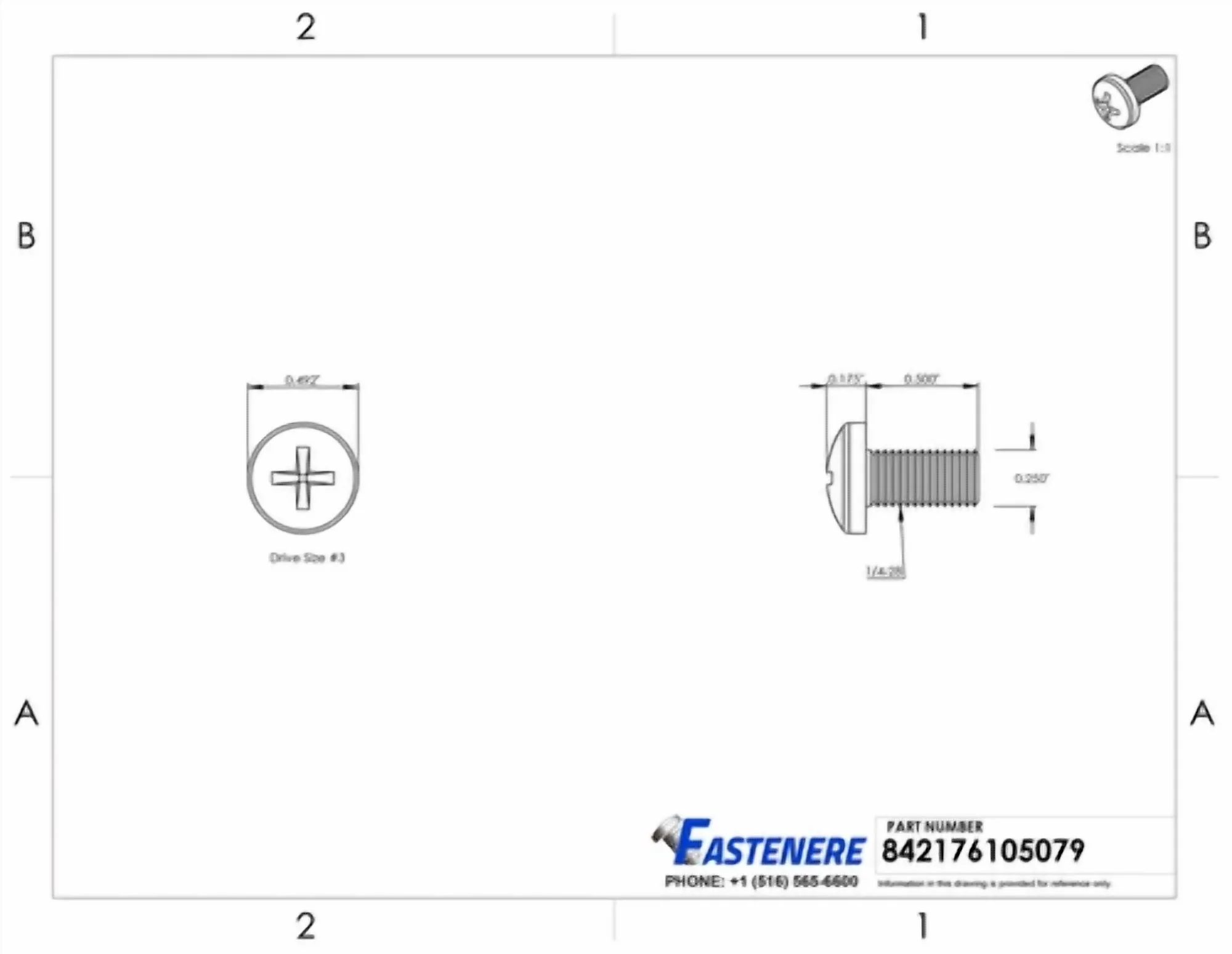 Efficient Fastener - 4-28 - Long-Lasting Performance Model 3FC71D