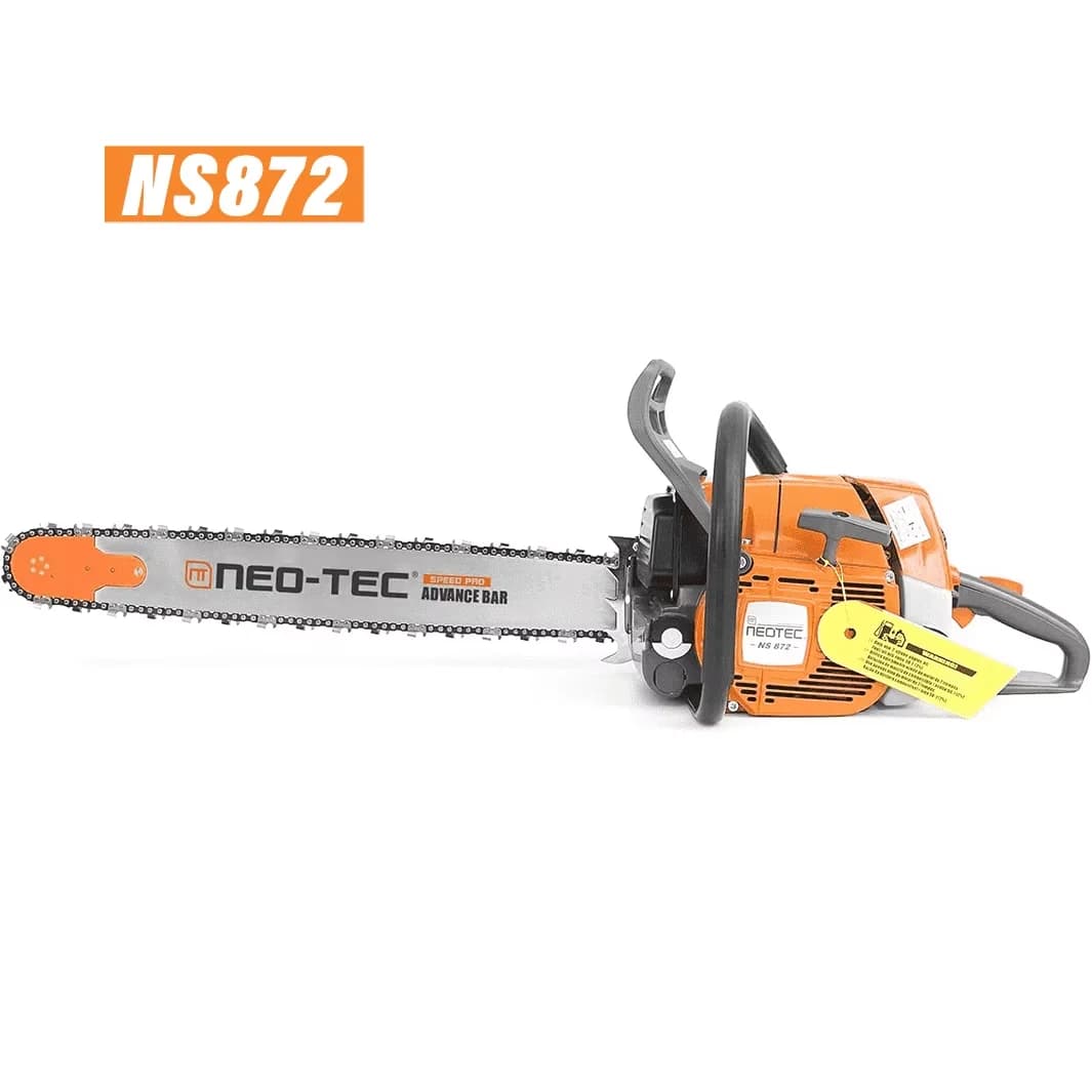 Chainsaw Innovative with Anti-Vibration, 4.9HP Professional Power, NS872 72cc 25 Inch Gas - Model A53A70