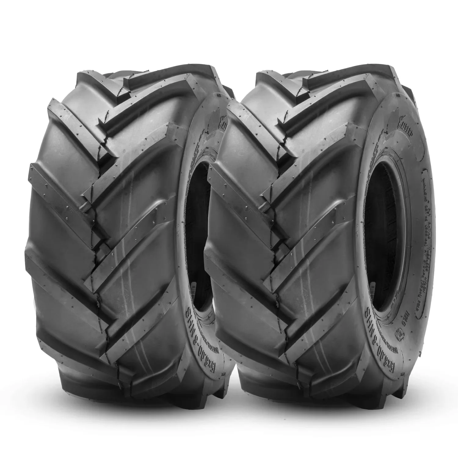 Lawn Mower Tire Quality with Heavy-Duty - Black 00-6 - Durable Build Model 2862FE