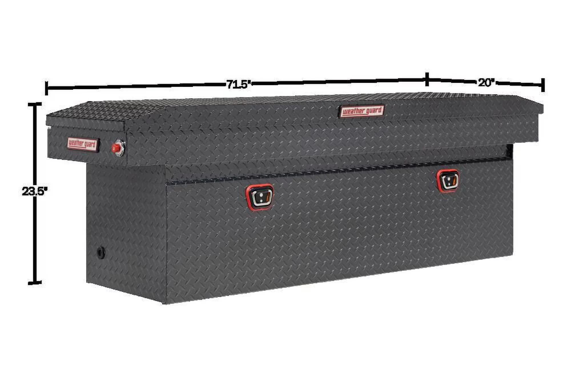 Quality Toolstorage with Adjustable, Easy Installation - Silver Aluminum Model F6147C