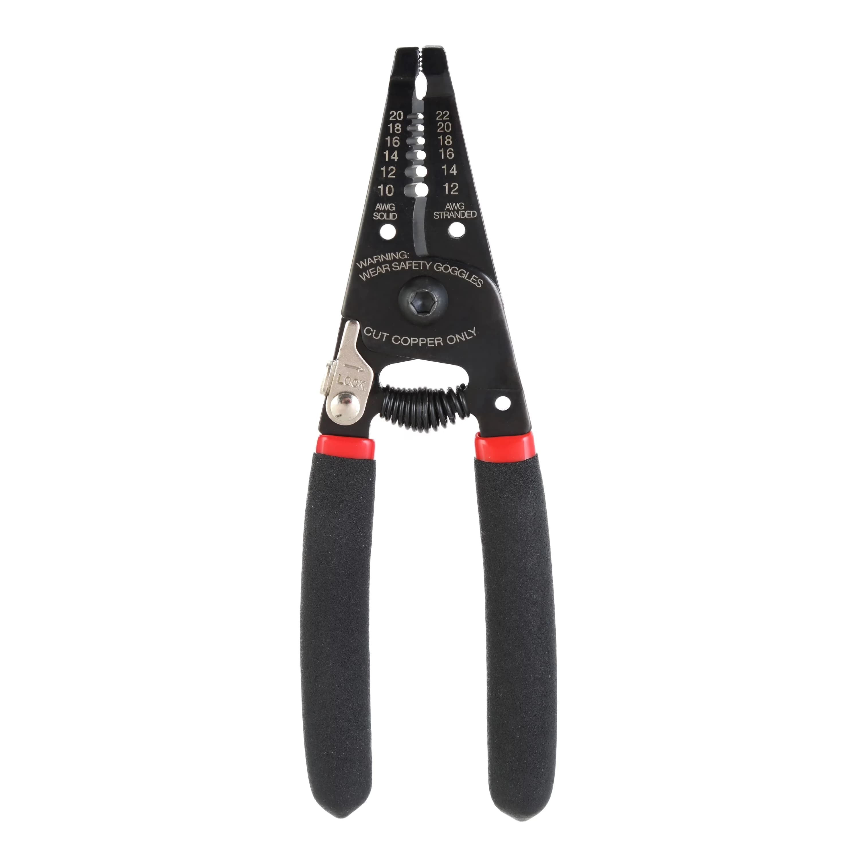 Quality Woodworking with Easy To Operate, Child Lock, 6" Wire Stripper - Black 6" Model 5E17BB