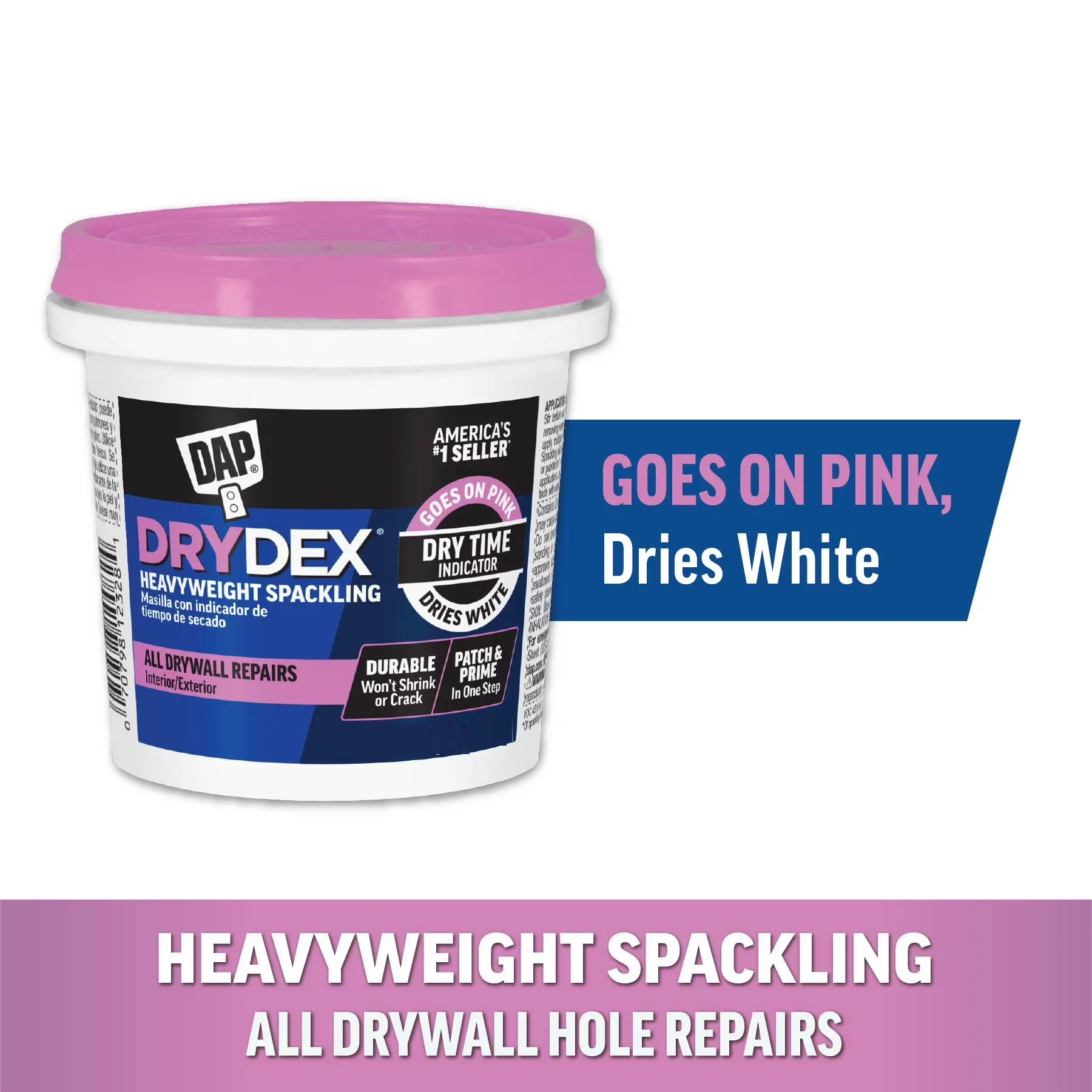Building Material Essential with Paintable - White Latex DryDex for Home and Office Model 24B814
